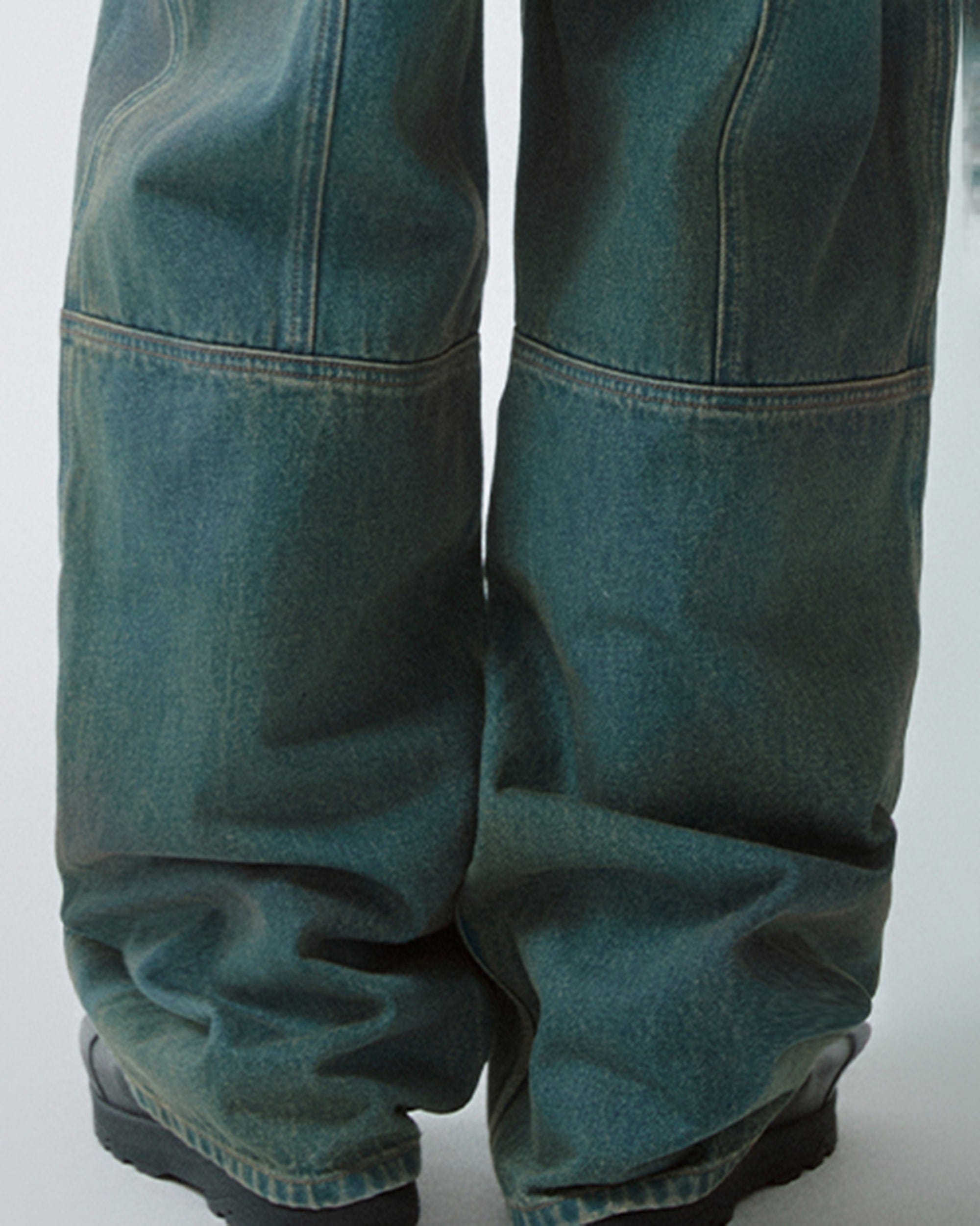 F2CE Deconstructed Washed Pants, premium urban and streetwear designers apparel on PROJECTISR.com, F2CE