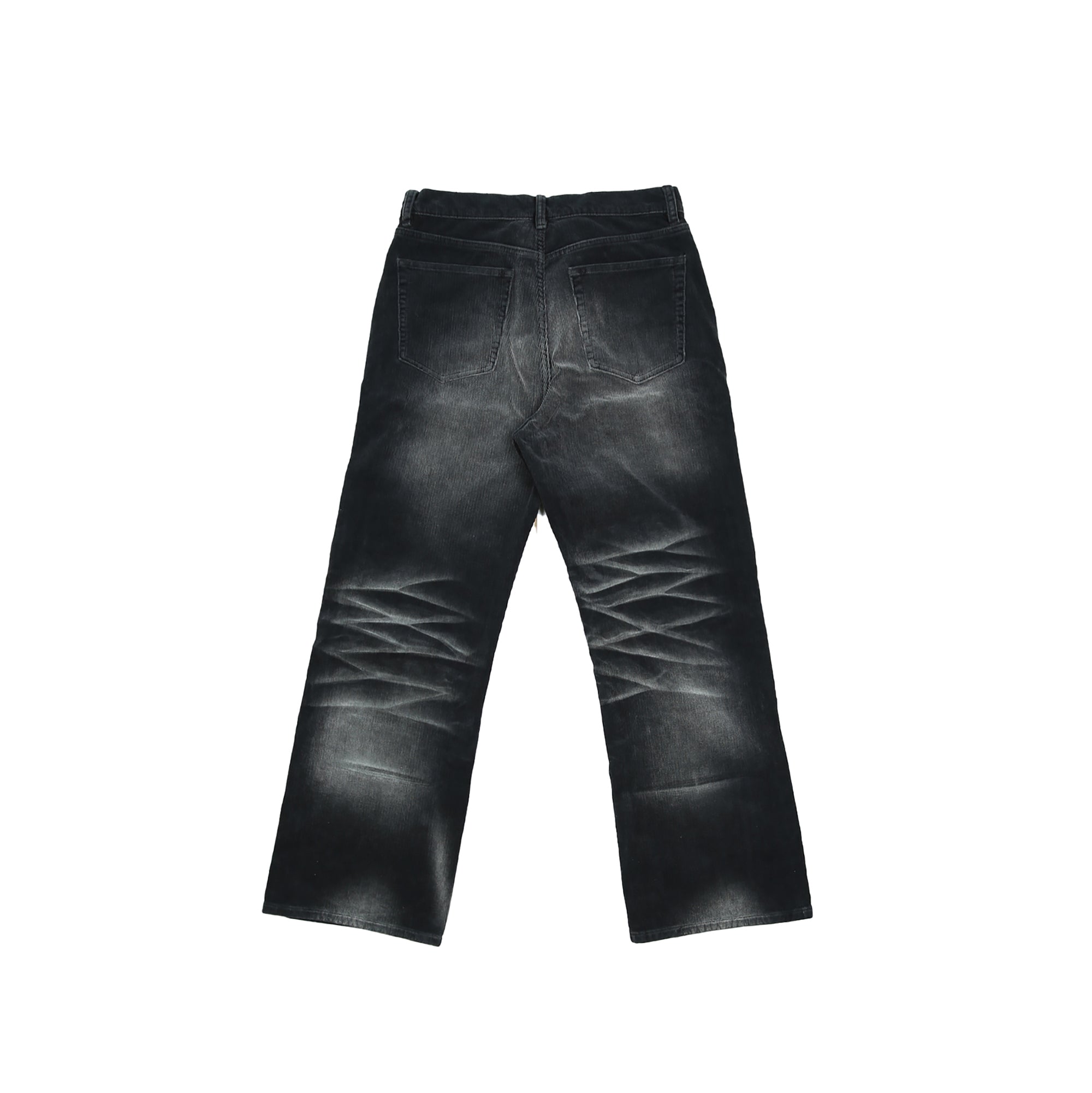 TRECLUB Washed Straight-Leg Corduroy Trousers, premium urban and streetwear designers apparel on PROJECTISR.com, TRECLUB