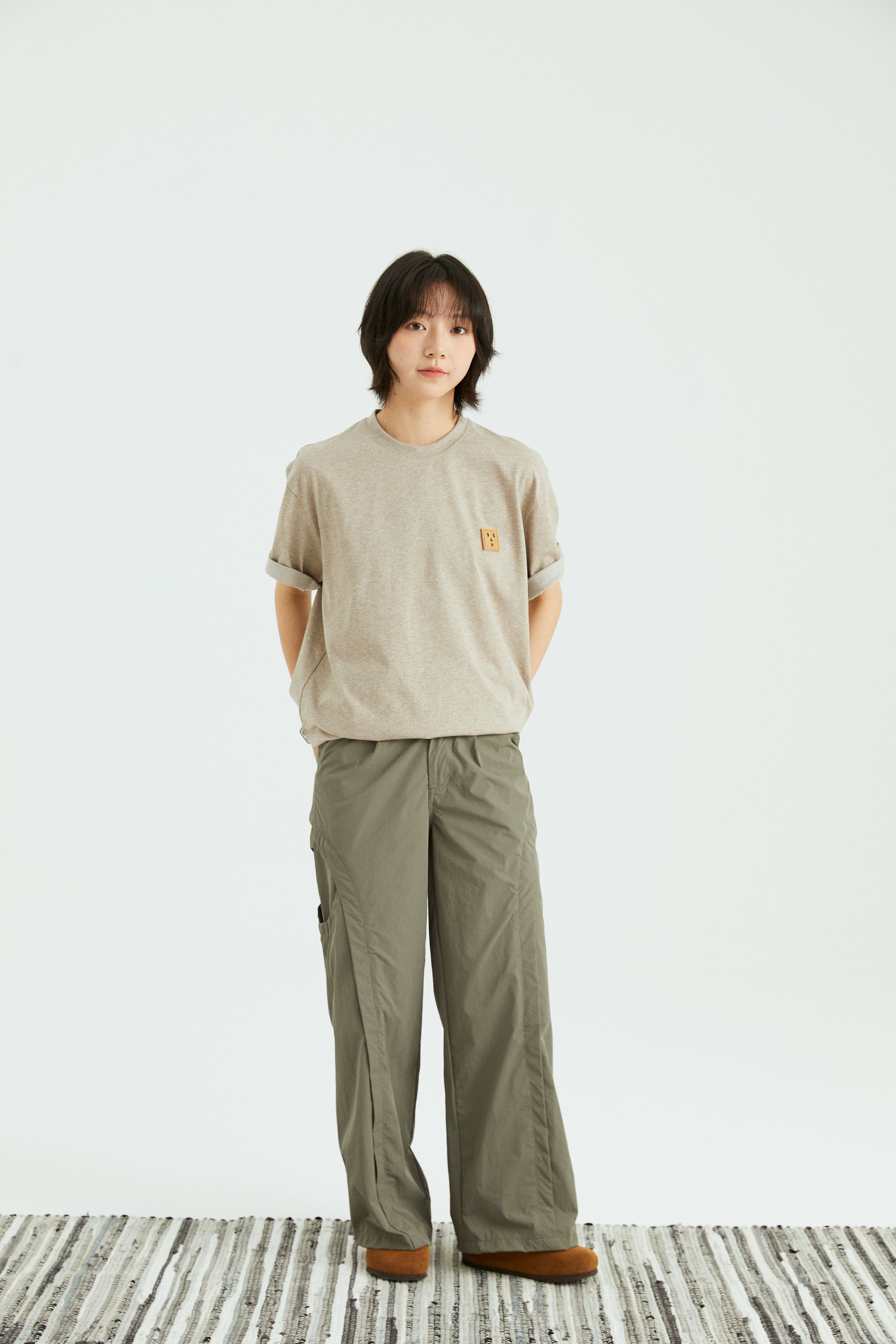 ONADAILYBASIS Curved-Pocket Paneled Utility Pants, premium urban and streetwear designers apparel on PROJECTISR.com, ONADAILYBASIS