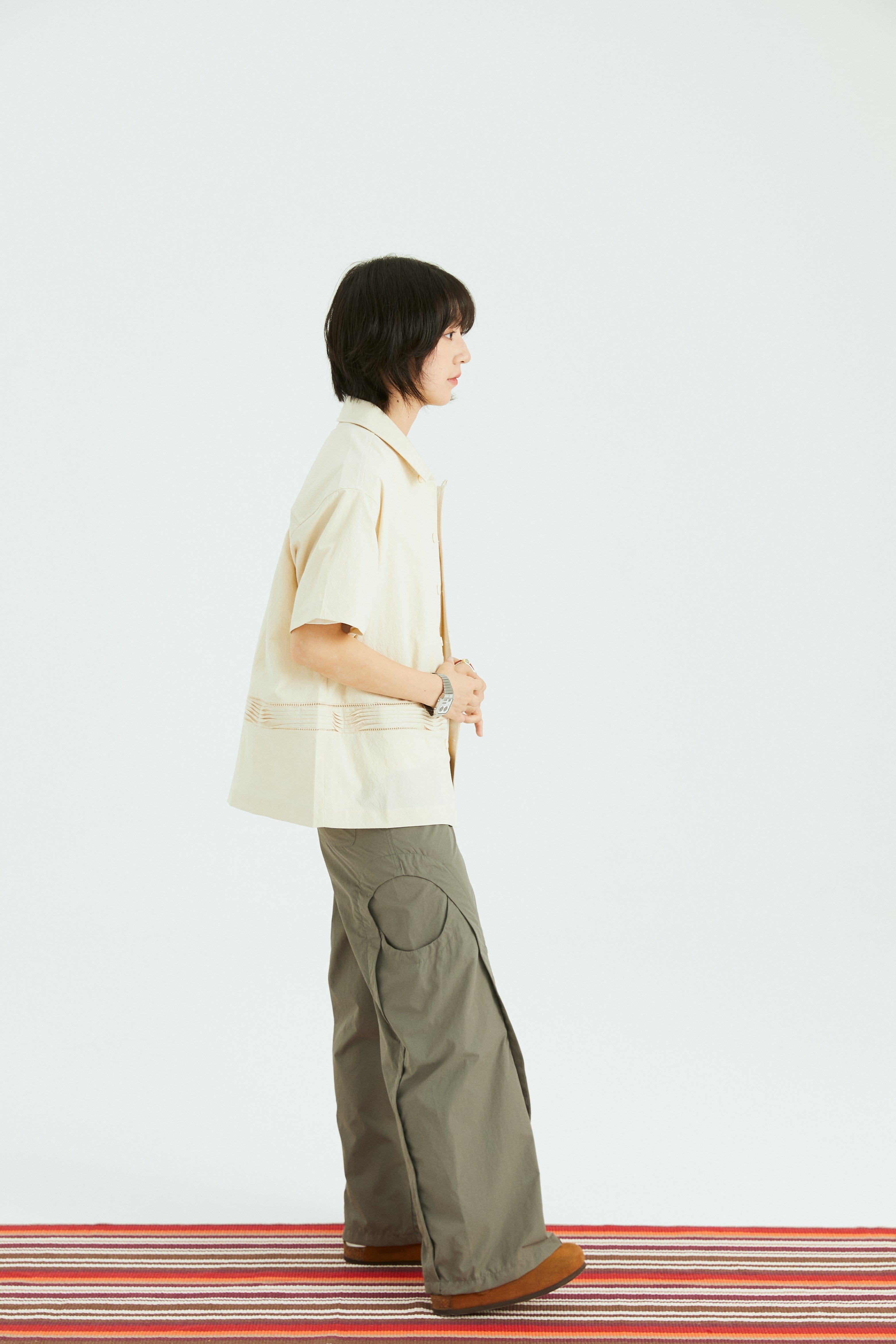ONADAILYBASIS Curved-Pocket Paneled Utility Pants, premium urban and streetwear designers apparel on PROJECTISR.com, ONADAILYBASIS