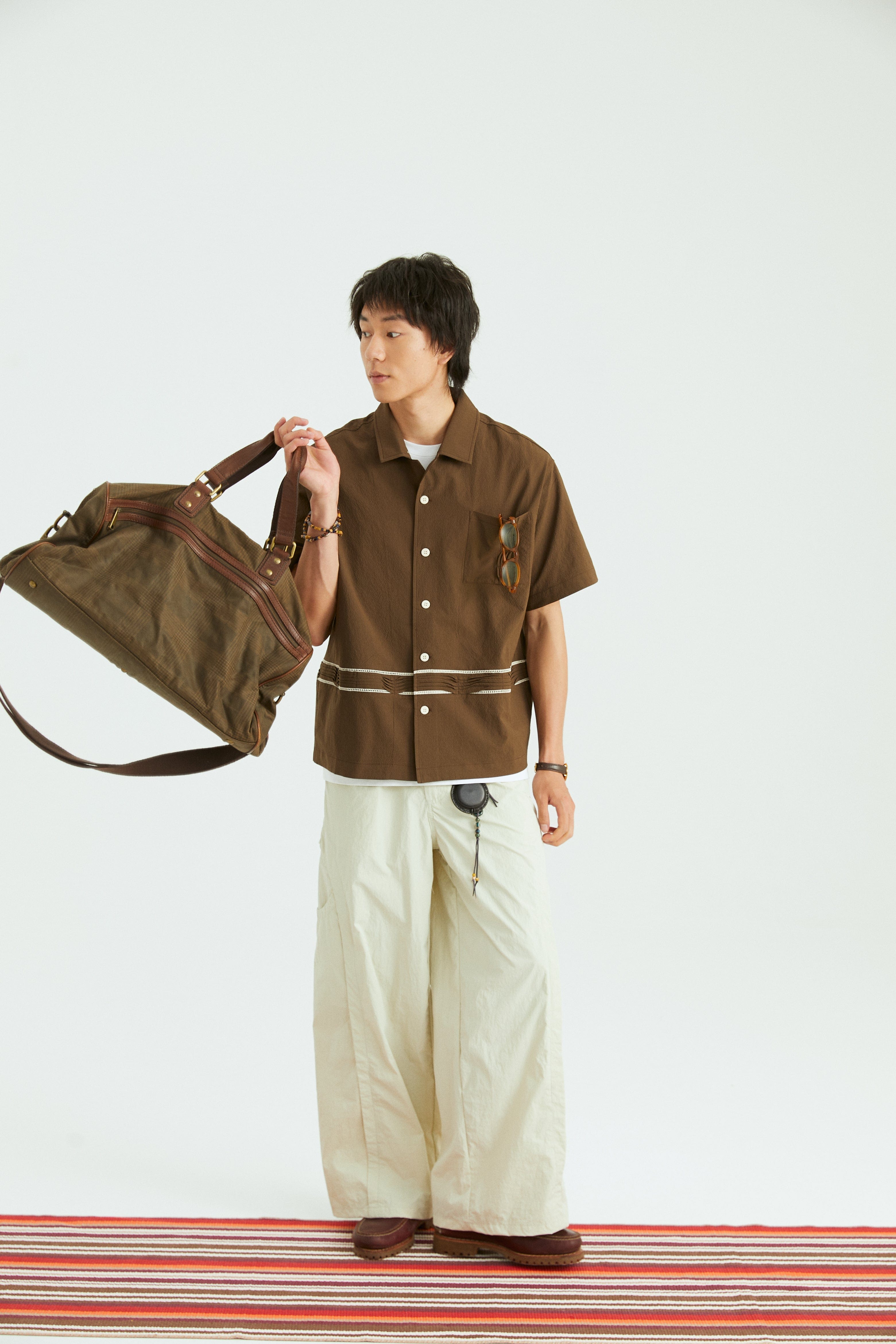 ONADAILYBASIS Curved-Pocket Paneled Utility Pants, premium urban and streetwear designers apparel on PROJECTISR.com, ONADAILYBASIS
