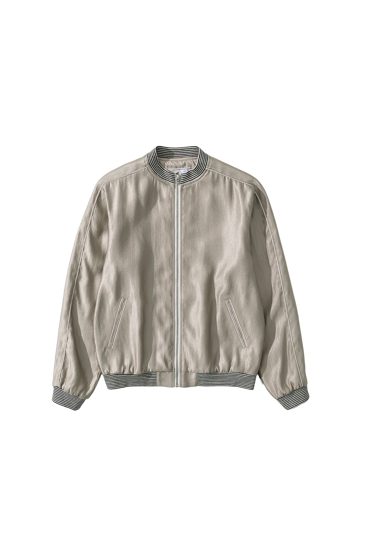 URBAN+FOREST Satin Souvenir Baseball Jacket, premium urban and streetwear designers apparel on PROJECTISR.com, URBAN+FOREST