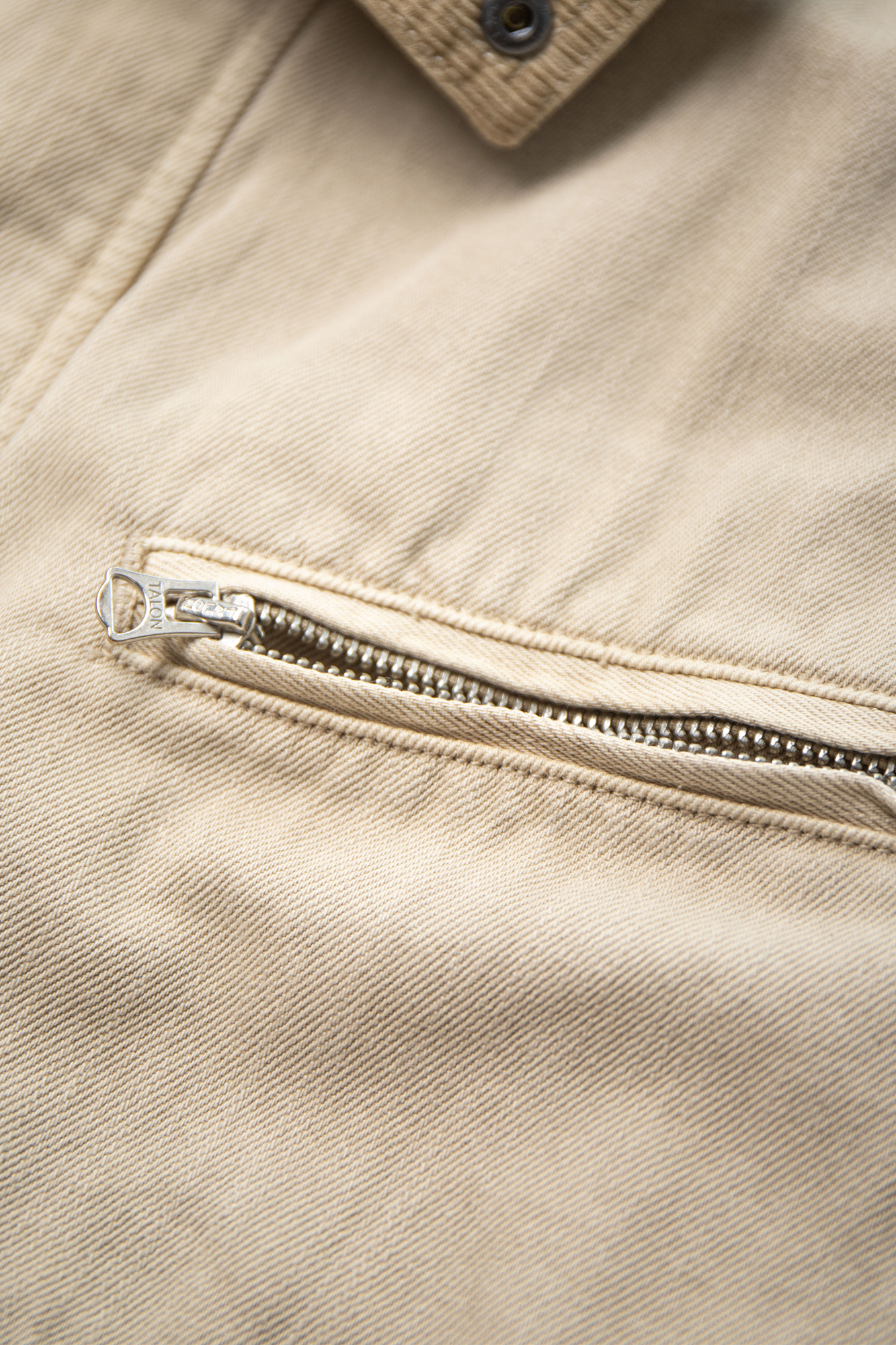 LEONSENSE Utility Raglan Stand-Collar Denim Jacket, premium urban and streetwear designers apparel on PROJECTISR.com, LEONSENSE