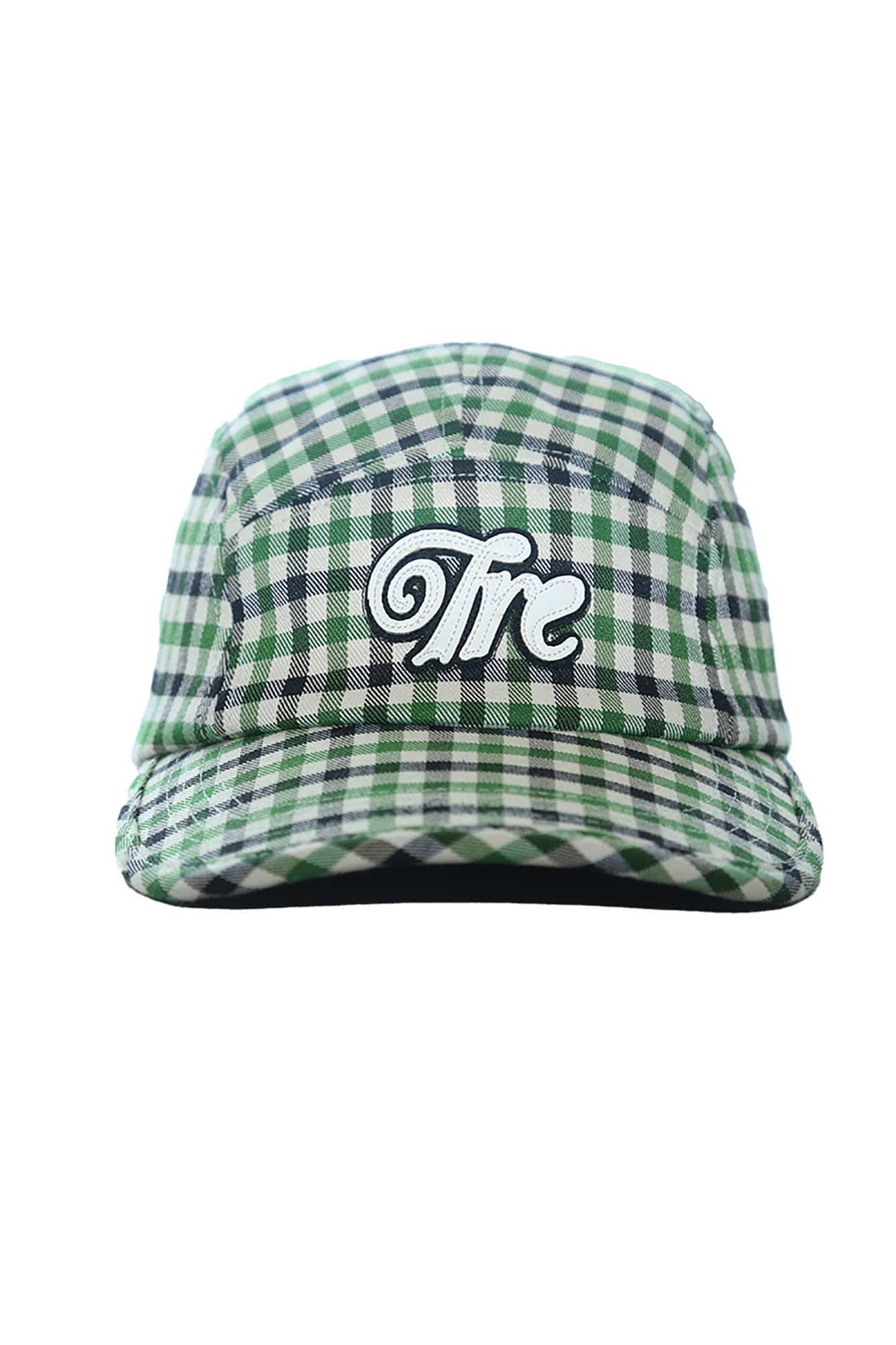 TRECLUB Plaid Patch Embroidered Cap, premium urban and streetwear designers apparel on PROJECTISR.com, TRECLUB