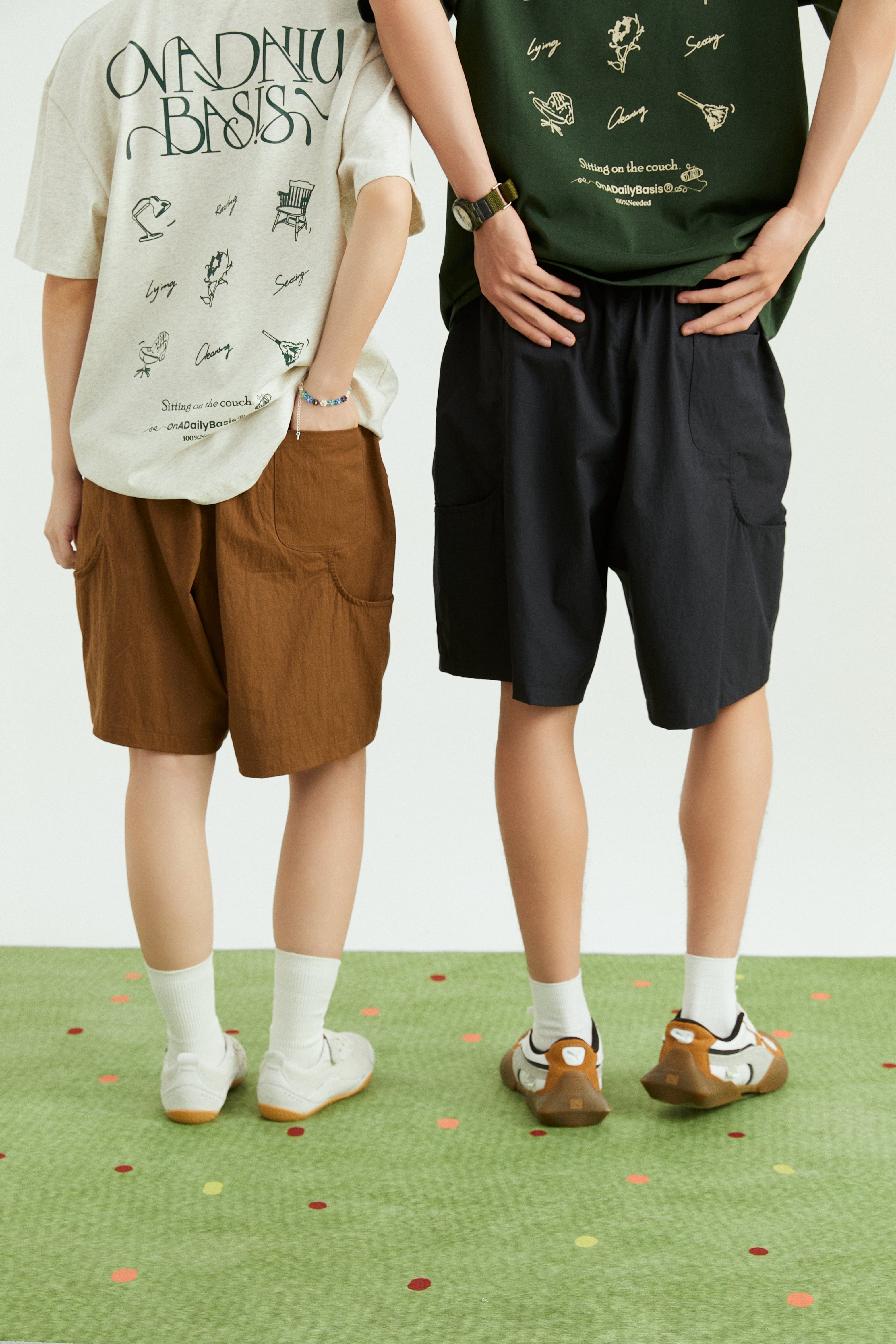 ONADAILYBASIS Layered Pocket Quick-Dry Outdoor Shorts, premium urban and streetwear designers apparel on PROJECTISR.com, ONADAILYBASIS