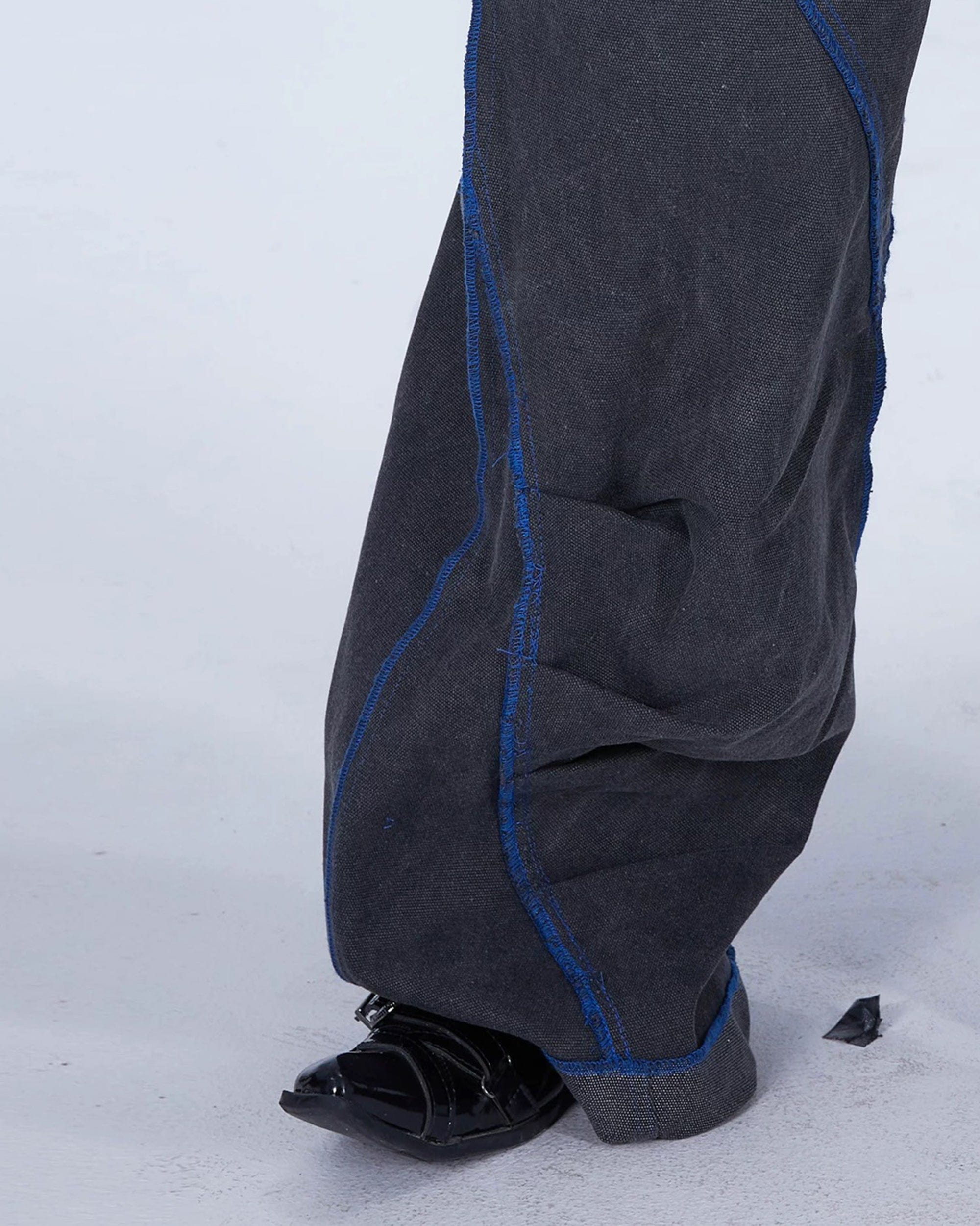 EMBRYO Deconstructed Reversible Pants, premium urban and streetwear designers apparel on PROJECTISR.com, EMBRYO