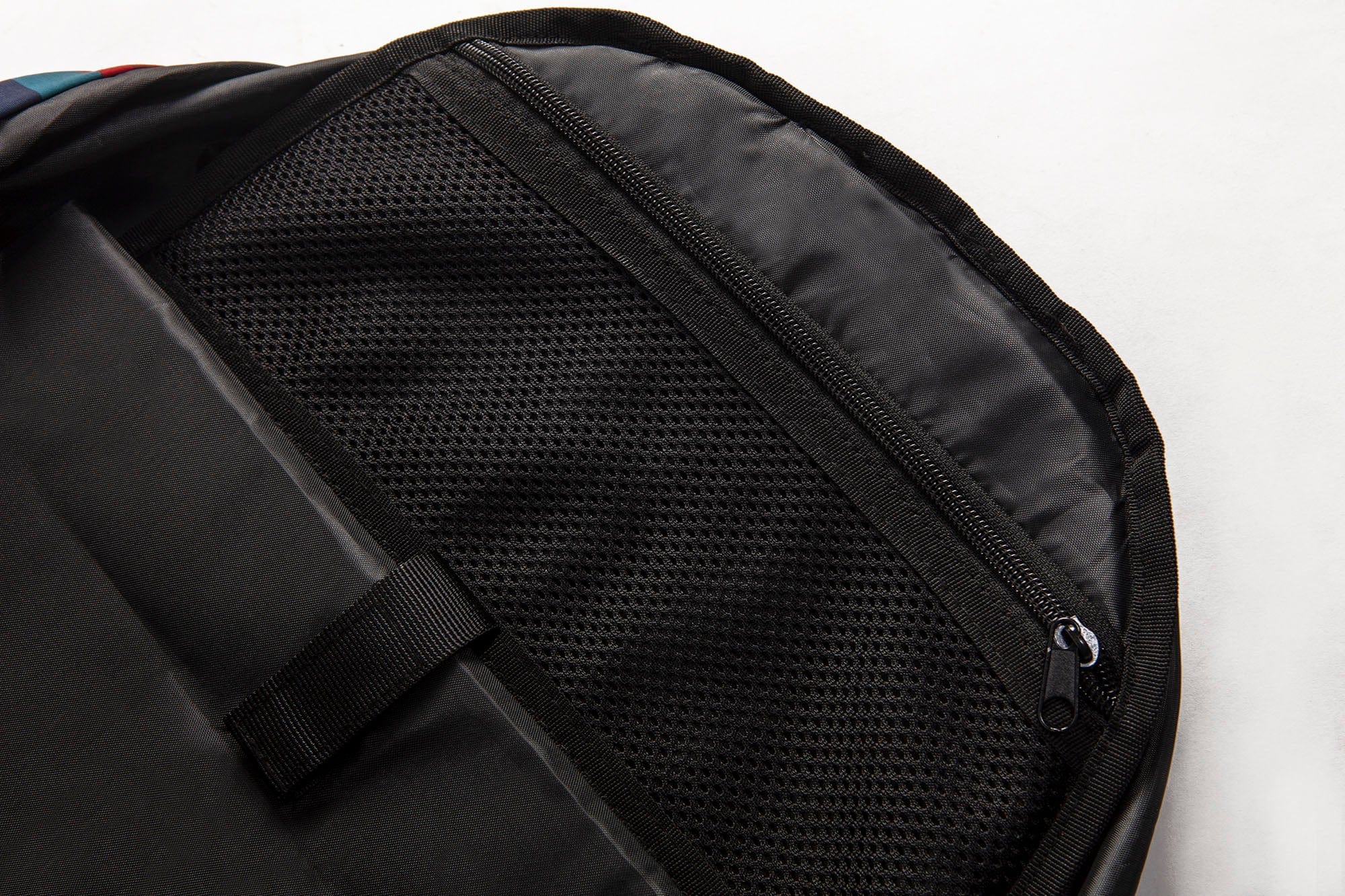 NERHI Horizontal Striped Patchwork Backpack, premium urban and streetwear designers apparel on PROJECTISR.com, NERHI