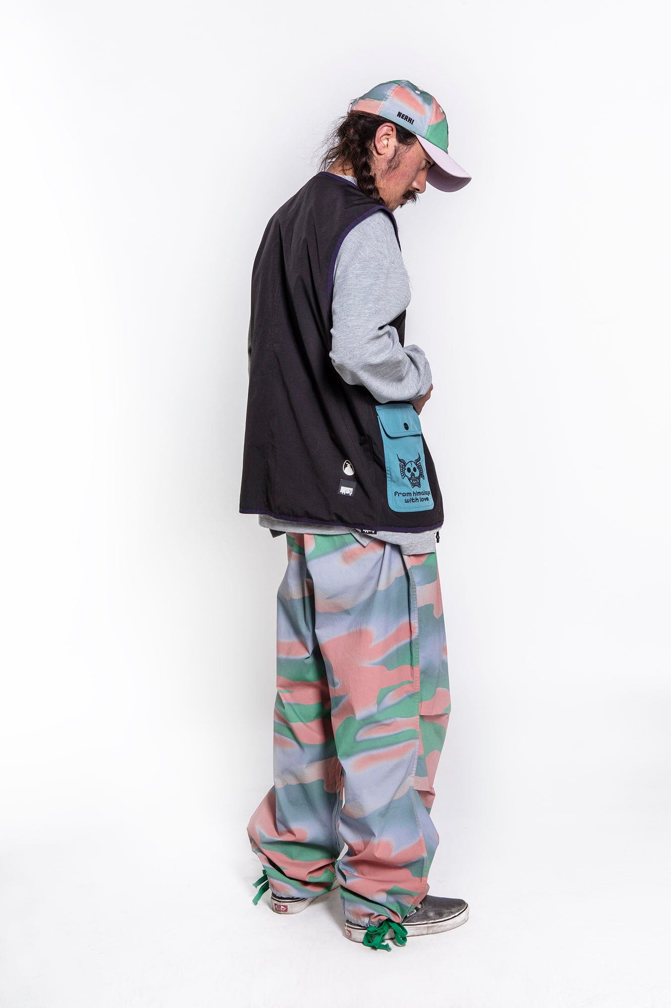 NERHI Contrast Flap Pocket Quick-Dry Vest, premium urban and streetwear designers apparel on PROJECTISR.com, NERHI