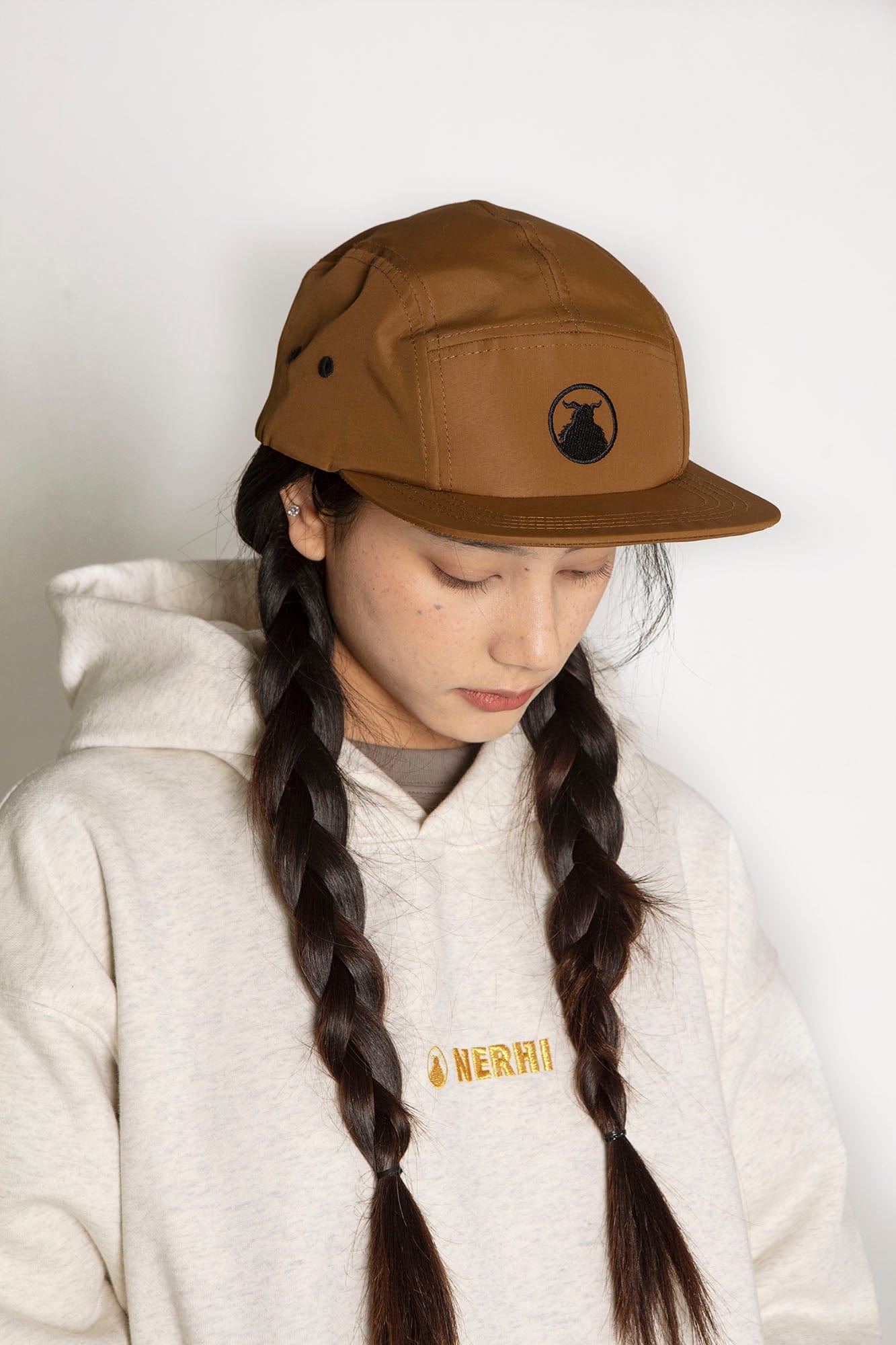 NERHI Embroidered LOGO 5-Panel Cap, premium urban and streetwear designers apparel on PROJECTISR.com, NERHI