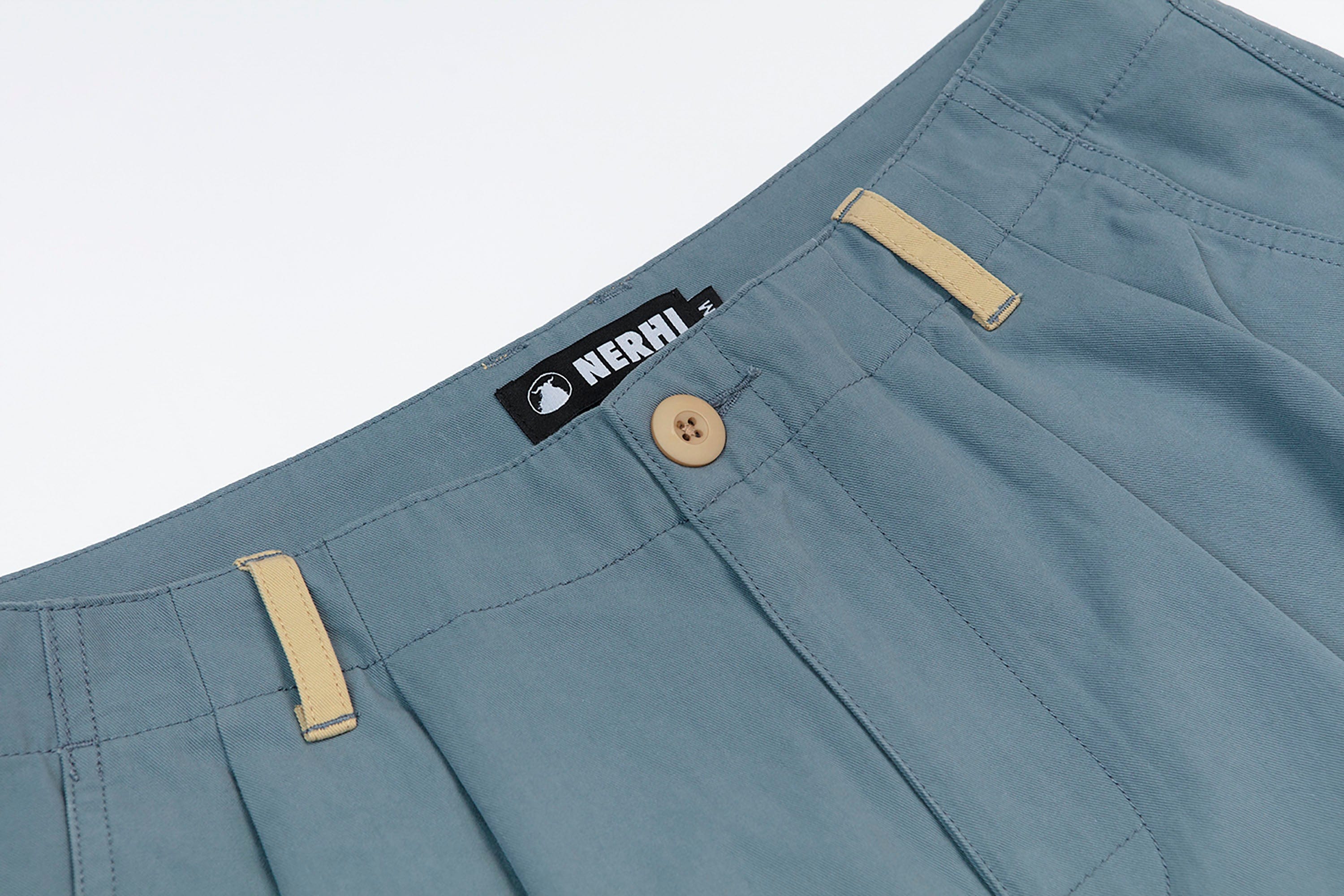 NERHI Essential Pleated Pants, premium urban and streetwear designers apparel on PROJECTISR.com, NERHI