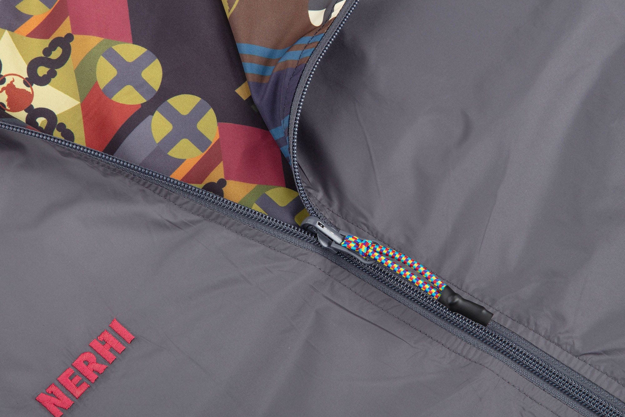 NERHI Reversible Graphic-Lined Stand Collar Jacket, premium urban and streetwear designers apparel on PROJECTISR.com, NERHI