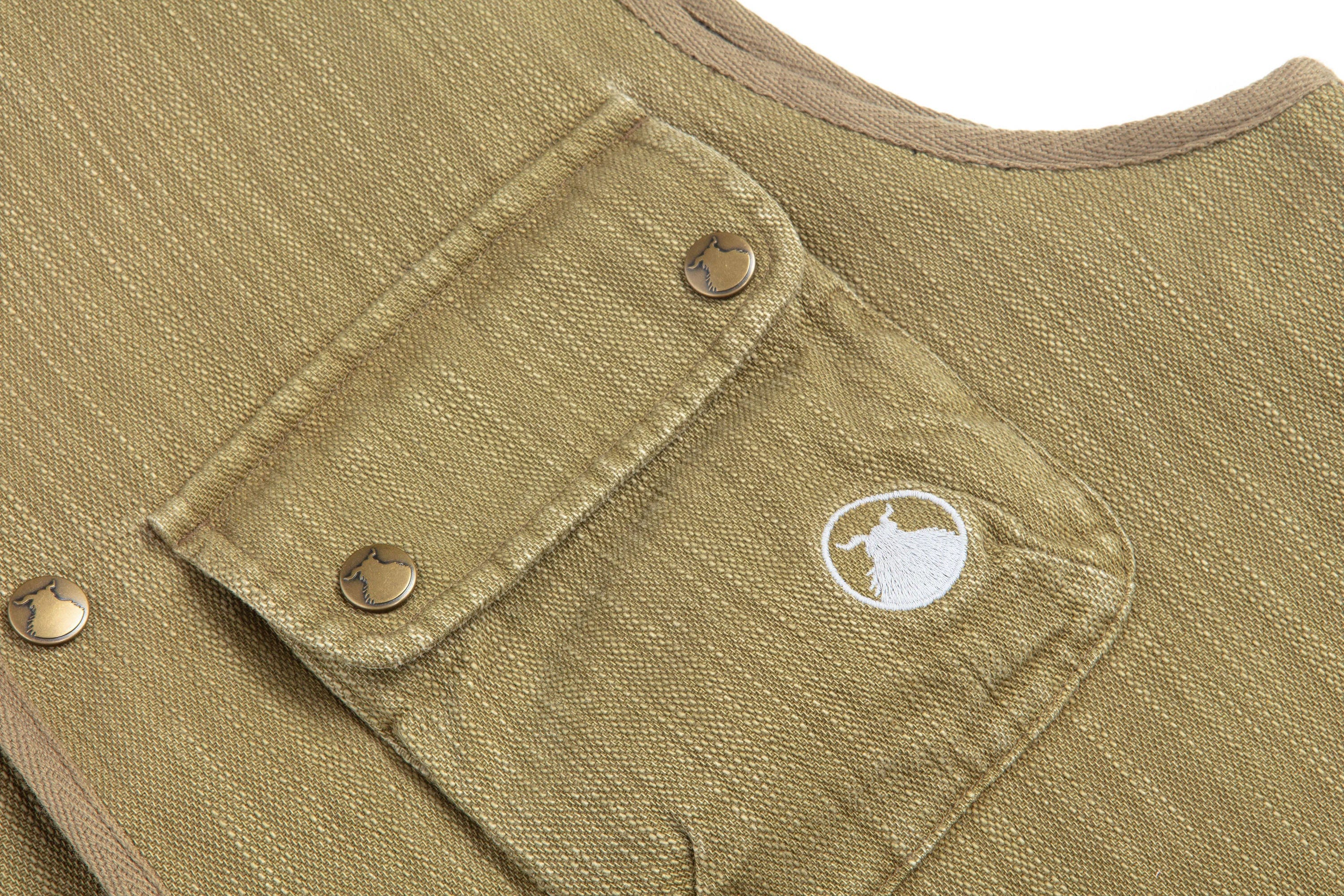 NERHI Reversible Striped Multi-Pocket Utility Vest, premium urban and streetwear designers apparel on PROJECTISR.com, NERHI