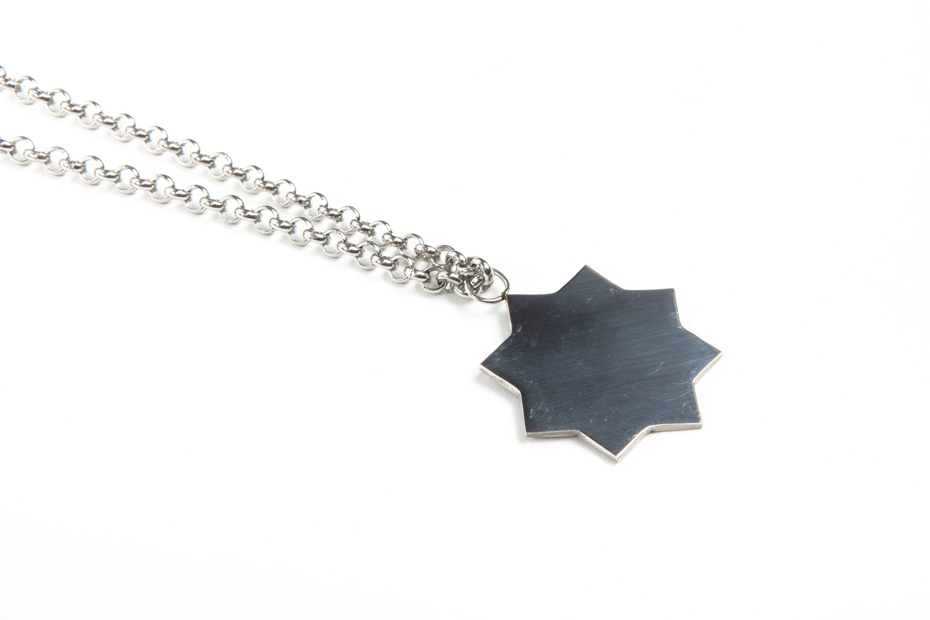 NERHI Yeti LOGO Pendant Necklace, premium urban and streetwear designers apparel on PROJECTISR.com, NERHI