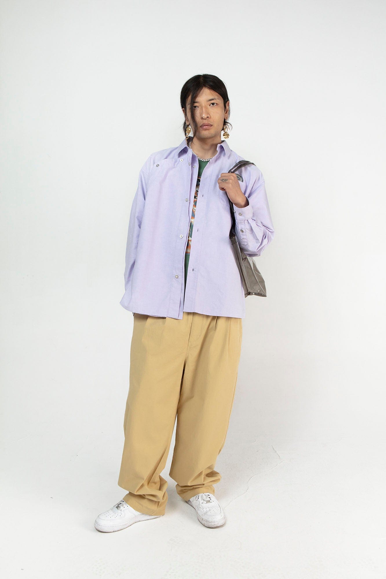 NERHI Essential Pleated Pants, premium urban and streetwear designers apparel on PROJECTISR.com, NERHI