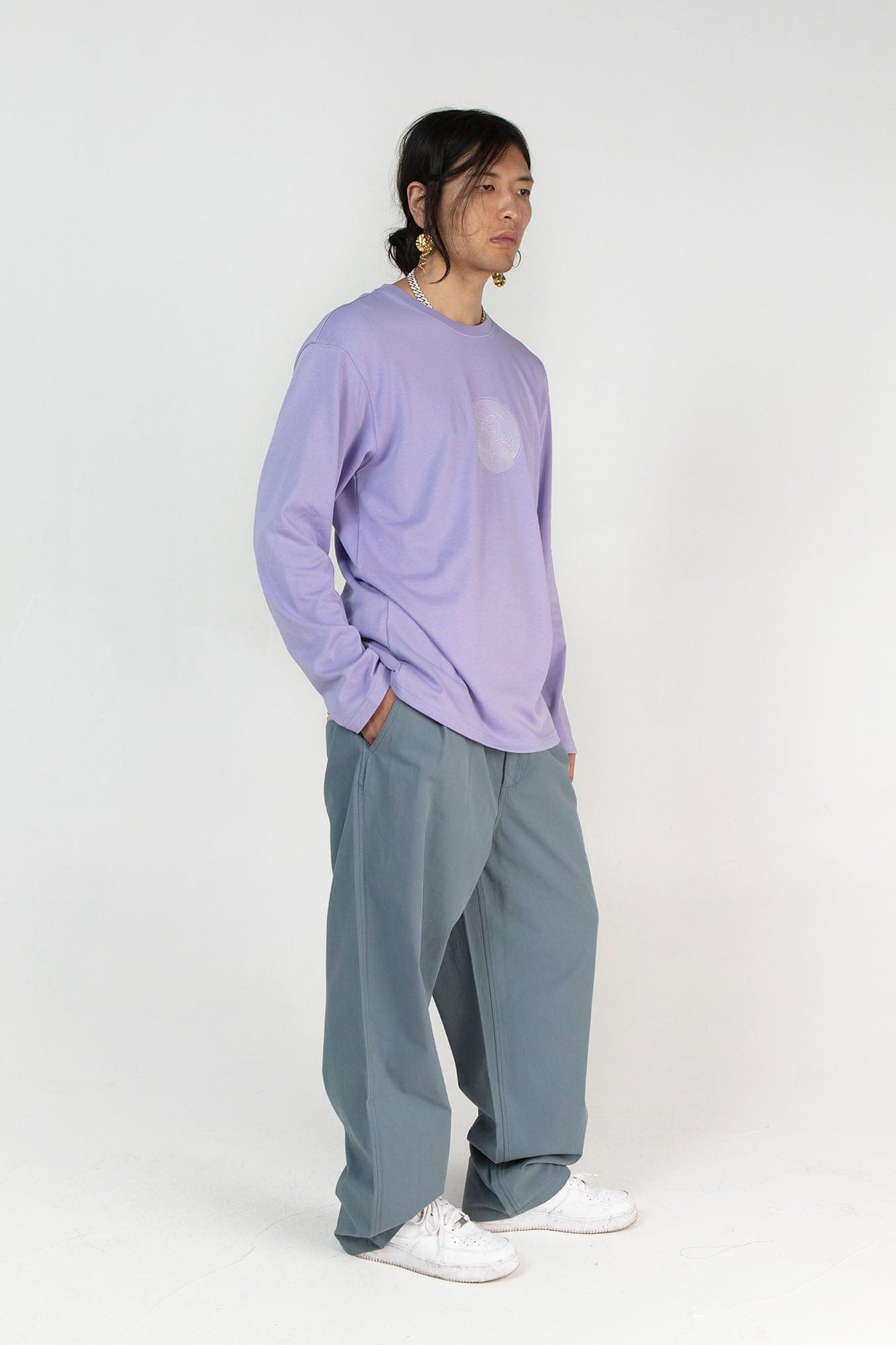 NERHI Essential Pleated Pants, premium urban and streetwear designers apparel on PROJECTISR.com, NERHI