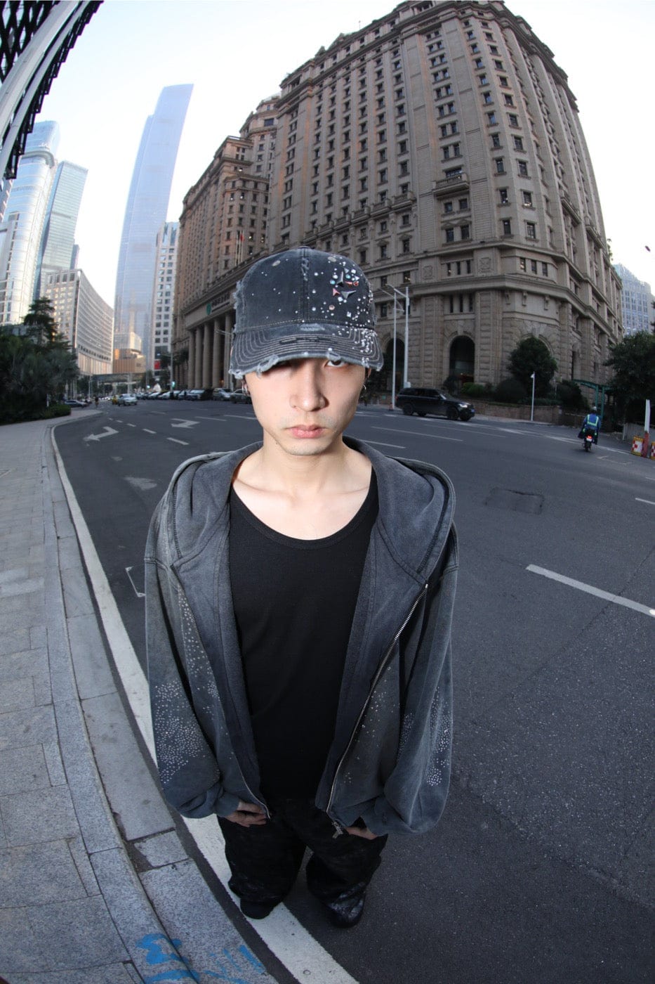 DND4DES Crystallized Distressed Hat, premium urban and streetwear designers apparel on PROJECTISR.com, DND4DES