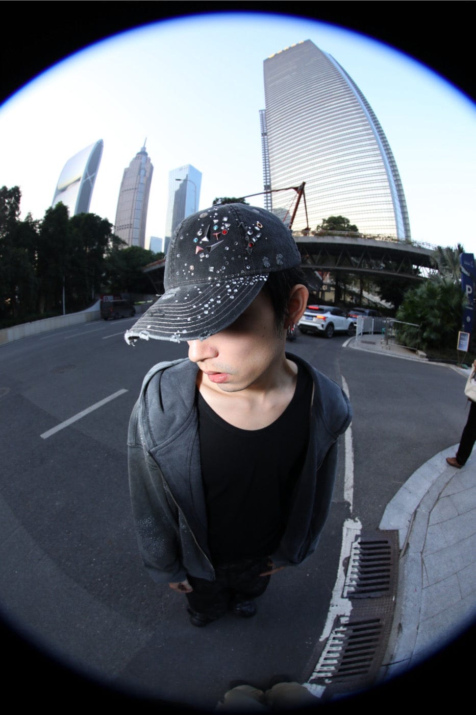 DND4DES Crystallized Distressed Hat, premium urban and streetwear designers apparel on PROJECTISR.com, DND4DES