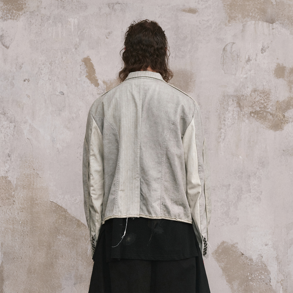 ILNya Nieternite Nifutur Paneled Lapel Double-Pocket Jacket