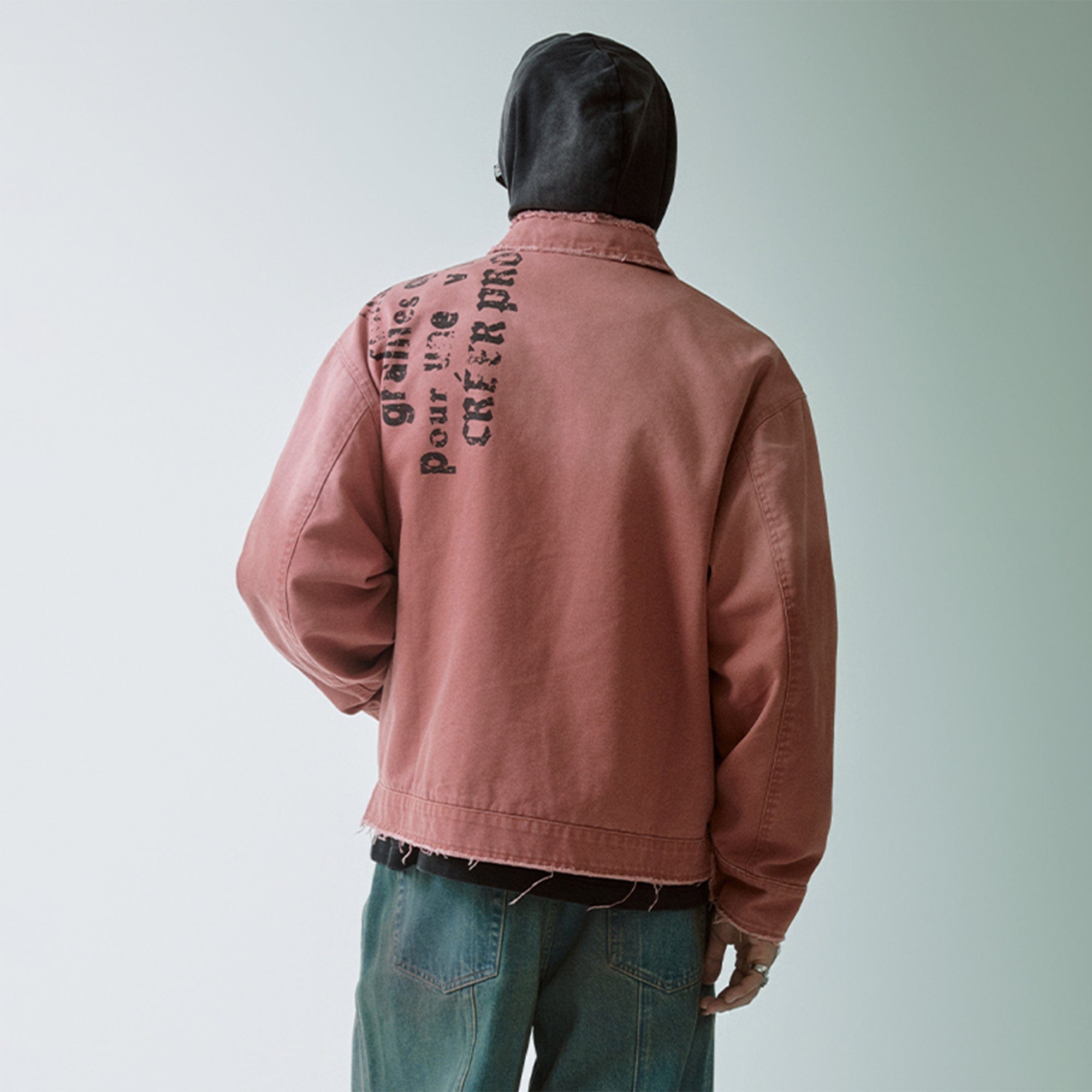 F2CE Distressed Badge Patchwork Jacket, premium urban and streetwear designers apparel on PROJECTISR.com, F2CE