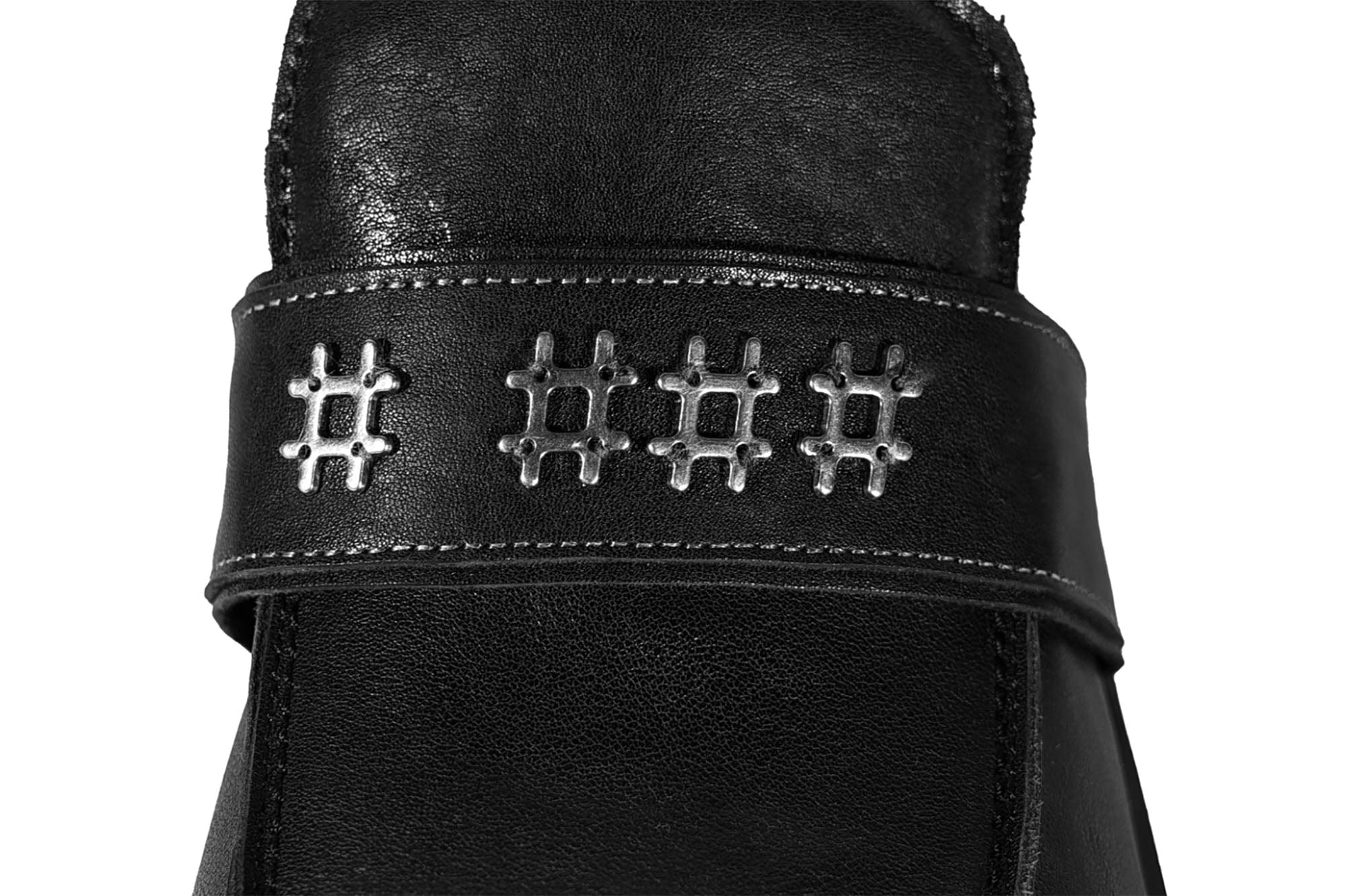 REWRITE Cowhide Chunky Sole Loafers Black, premium urban and streetwear designers apparel on PROJECTISR.com, REWRITE