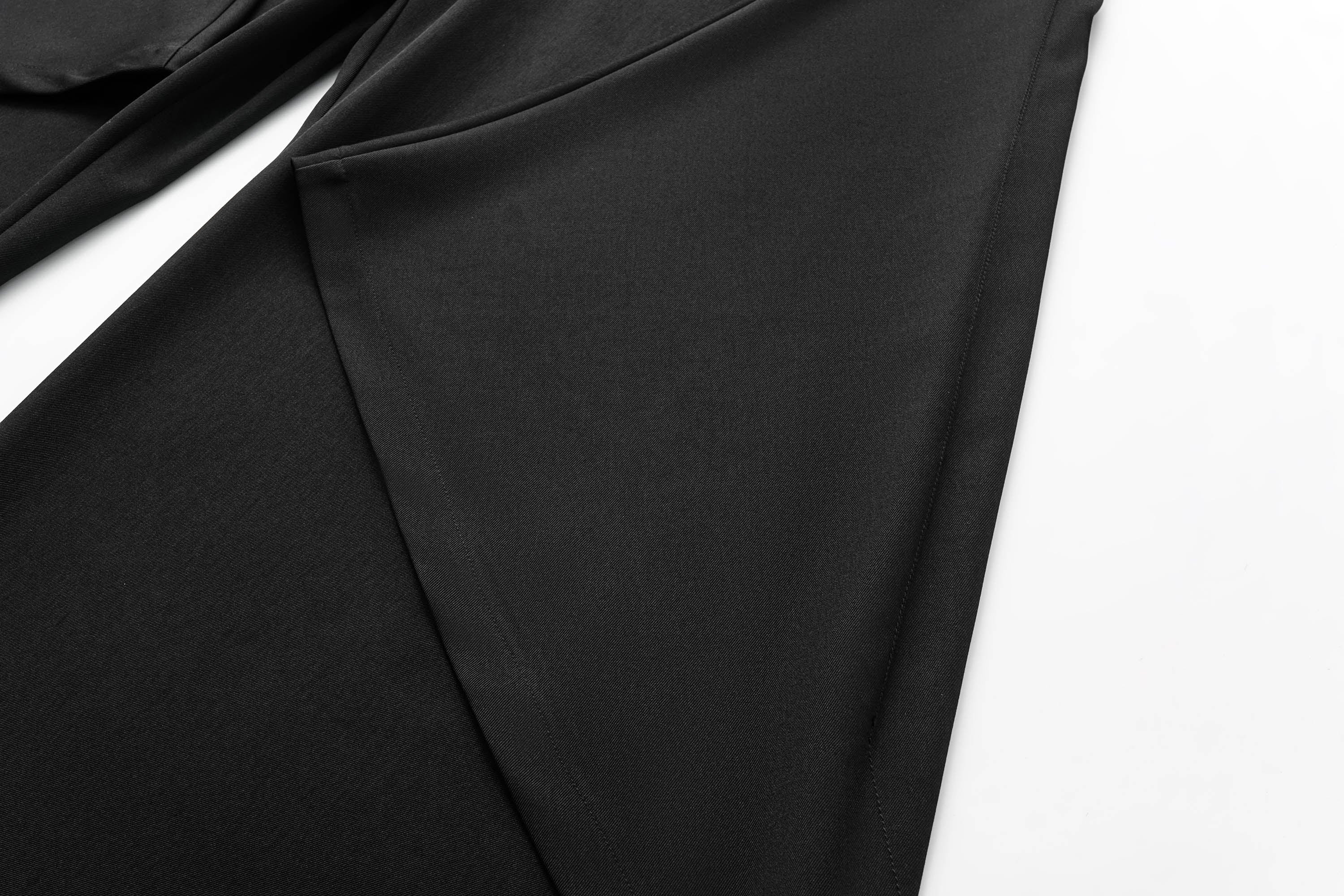 ALVNG AR ANTS Bat-Wing Draped Wide-Leg Pants, premium urban and streetwear designers apparel on PROJECTISR.com, ALVNG AR ANTS