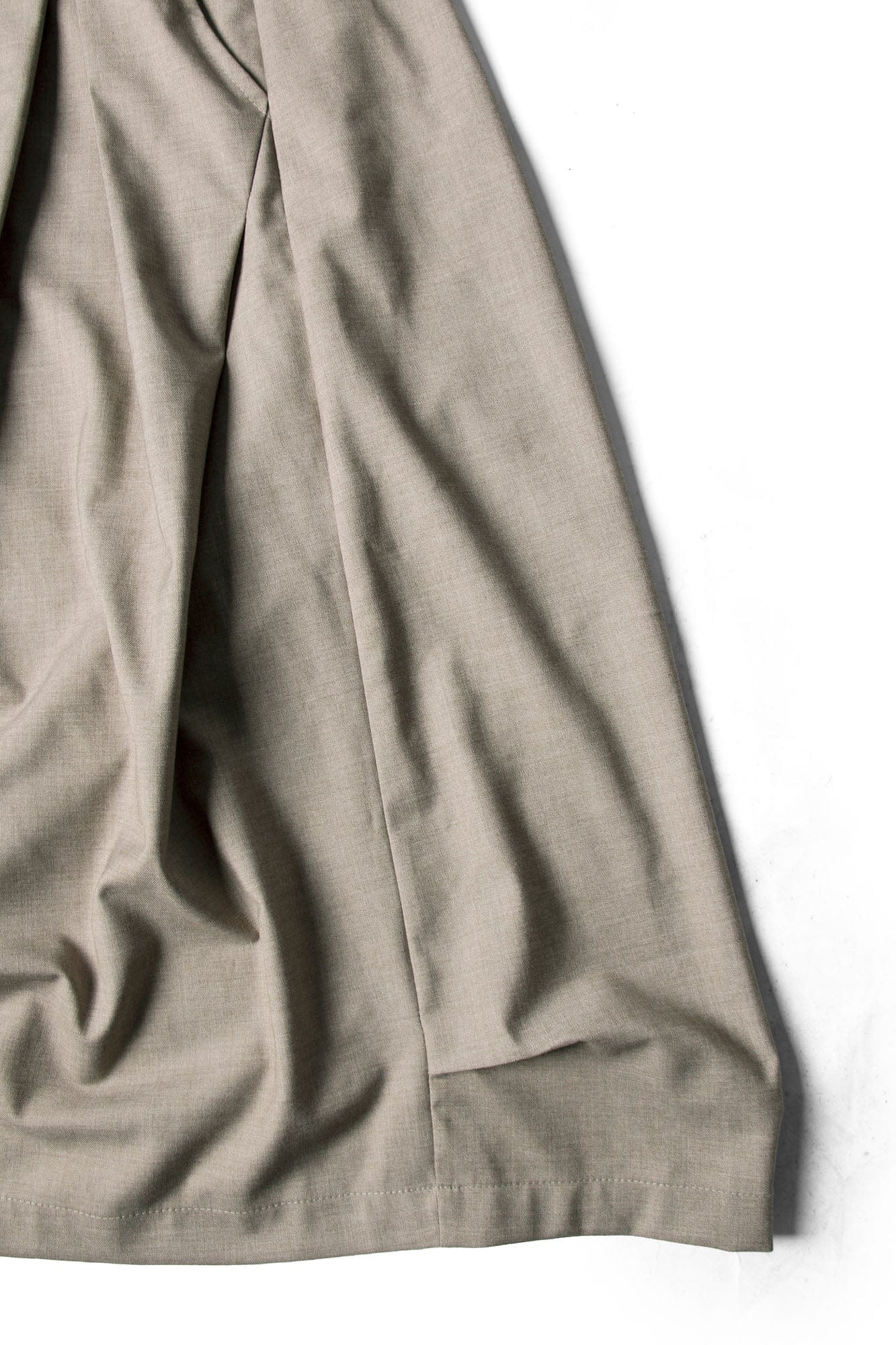 RELABEL Pleated Drape Wide-Leg Shorts, premium urban and streetwear designers apparel on PROJECTISR.com, RELABEL