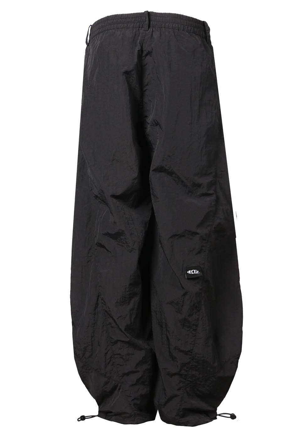 RELABEL Drawstring Pleated Wide-Leg Pants, premium urban and streetwear designers apparel on PROJECTISR.com, RELABEL