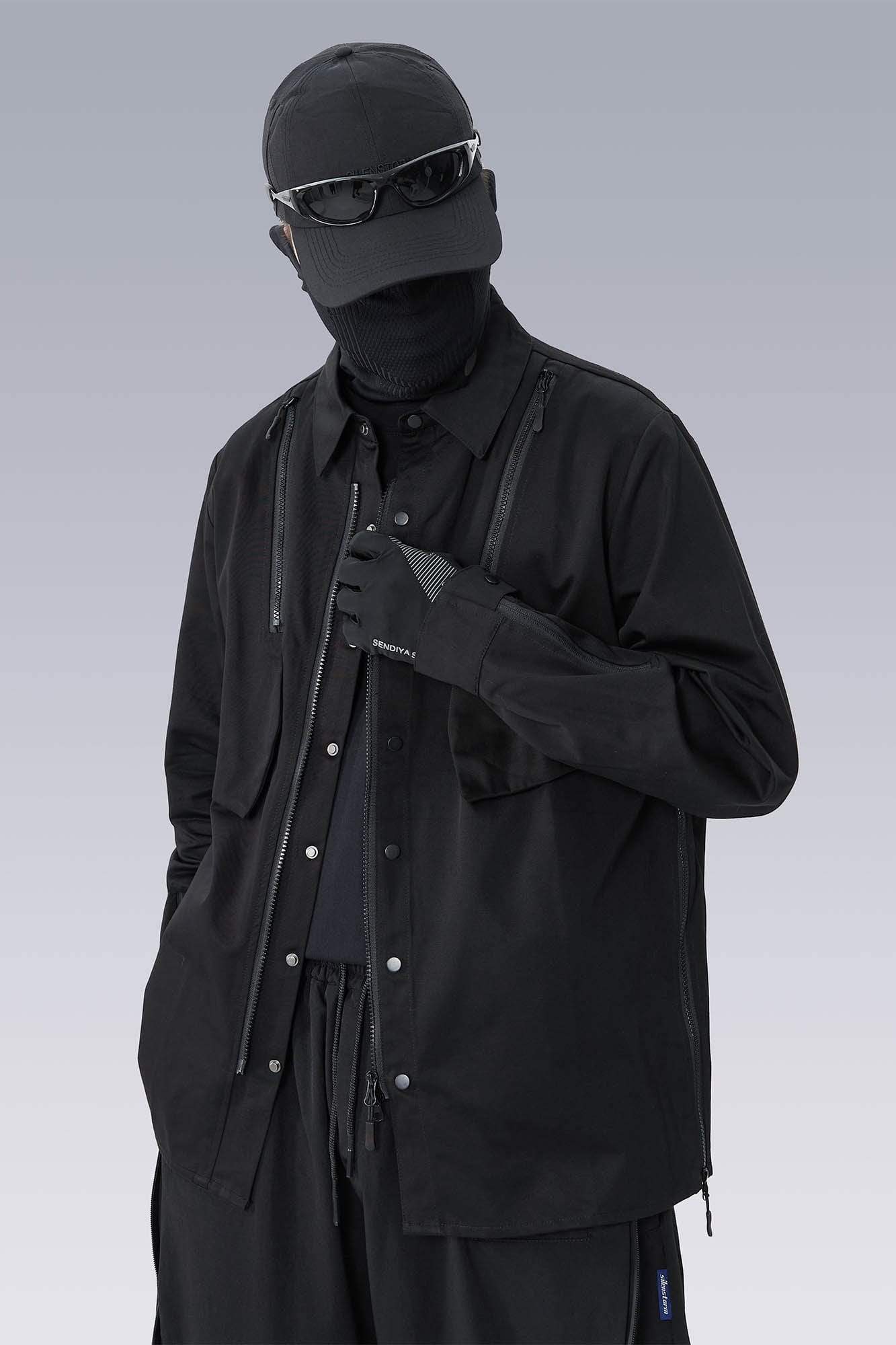 SILENSTORM Deconstructed Tactical Shirt, premium urban and streetwear designers apparel on PROJECTISR.com, SILENSTORM
