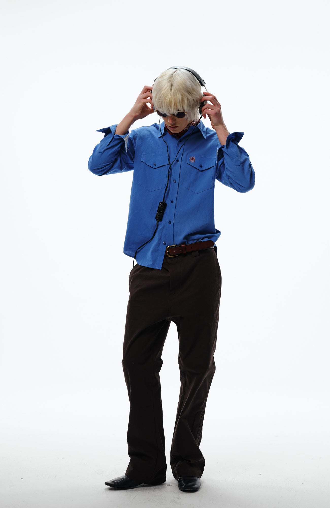 TRECLUB Retro Straight-Leg Trousers, premium urban and streetwear designers apparel on PROJECTISR.com, TRECLUB