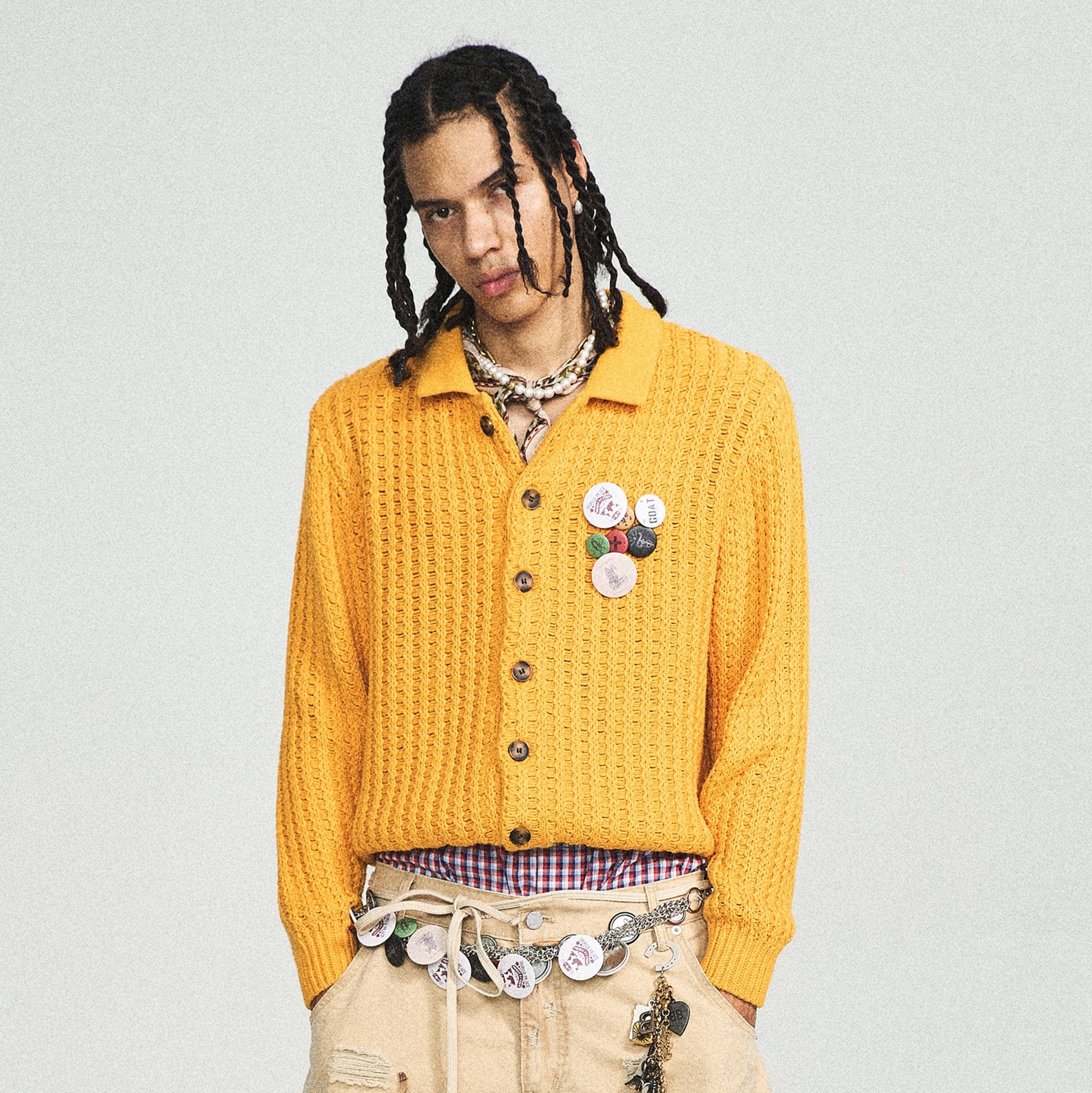 STEEPC Retro City Knitted Cardigan, premium urban and streetwear designers apparel on PROJECTISR.com, STEEPC