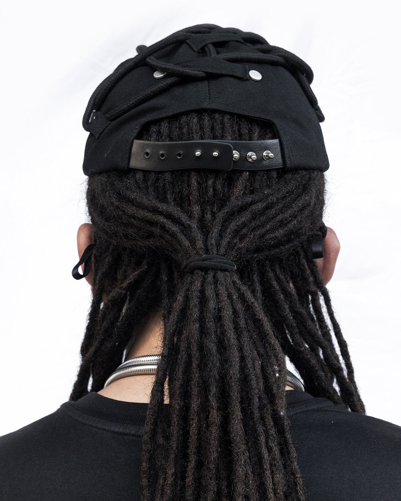 INSIDE OUT Draw-String Rivet Cap, premium urban and streetwear designers apparel on PROJECTISR.com, INSIDE OUT