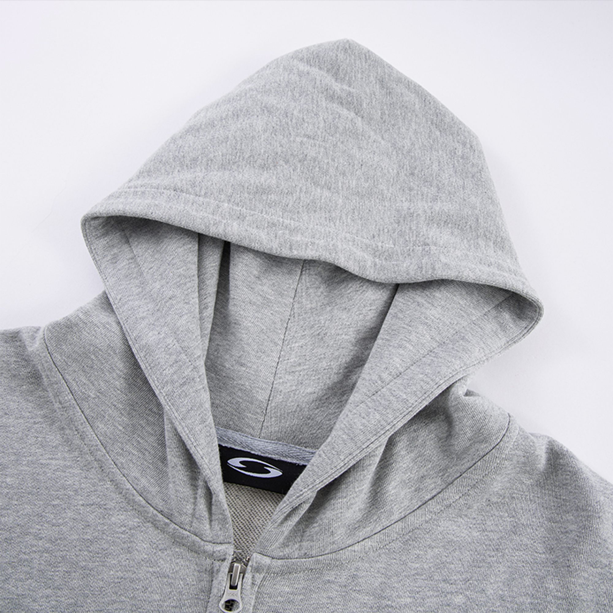 F2CE Crest Emblem Patch Zip-Up Hoodie