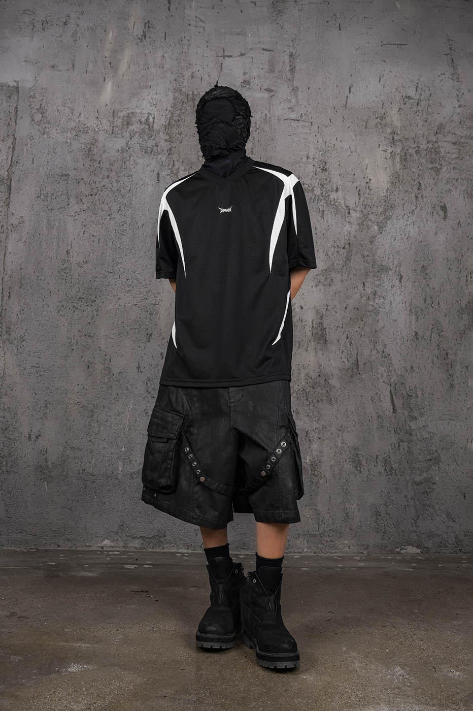 UNDERWATER Demon Eye Mesh Jersey Black, premium urban and streetwear designers apparel on PROJECTISR.com, UNDERWATER