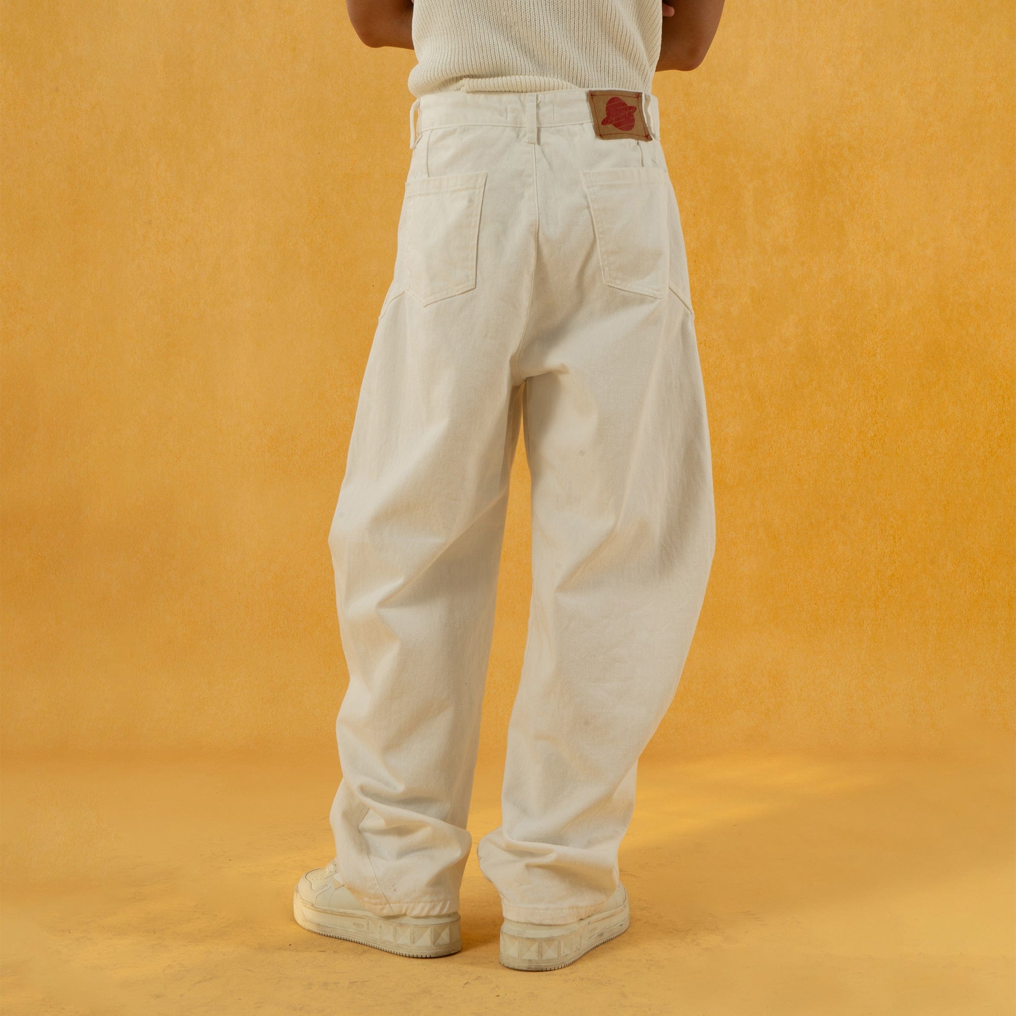 CLP Deconstructed Pleated Button Wide-Leg Pants, premium urban and streetwear designers apparel on PROJECTISR.com, CLP
