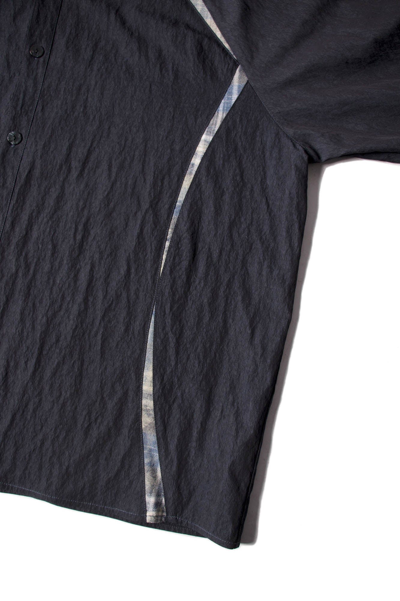 RELABEL Curved Panel Shirt, premium urban and streetwear designers apparel on PROJECTISR.com, RELABEL