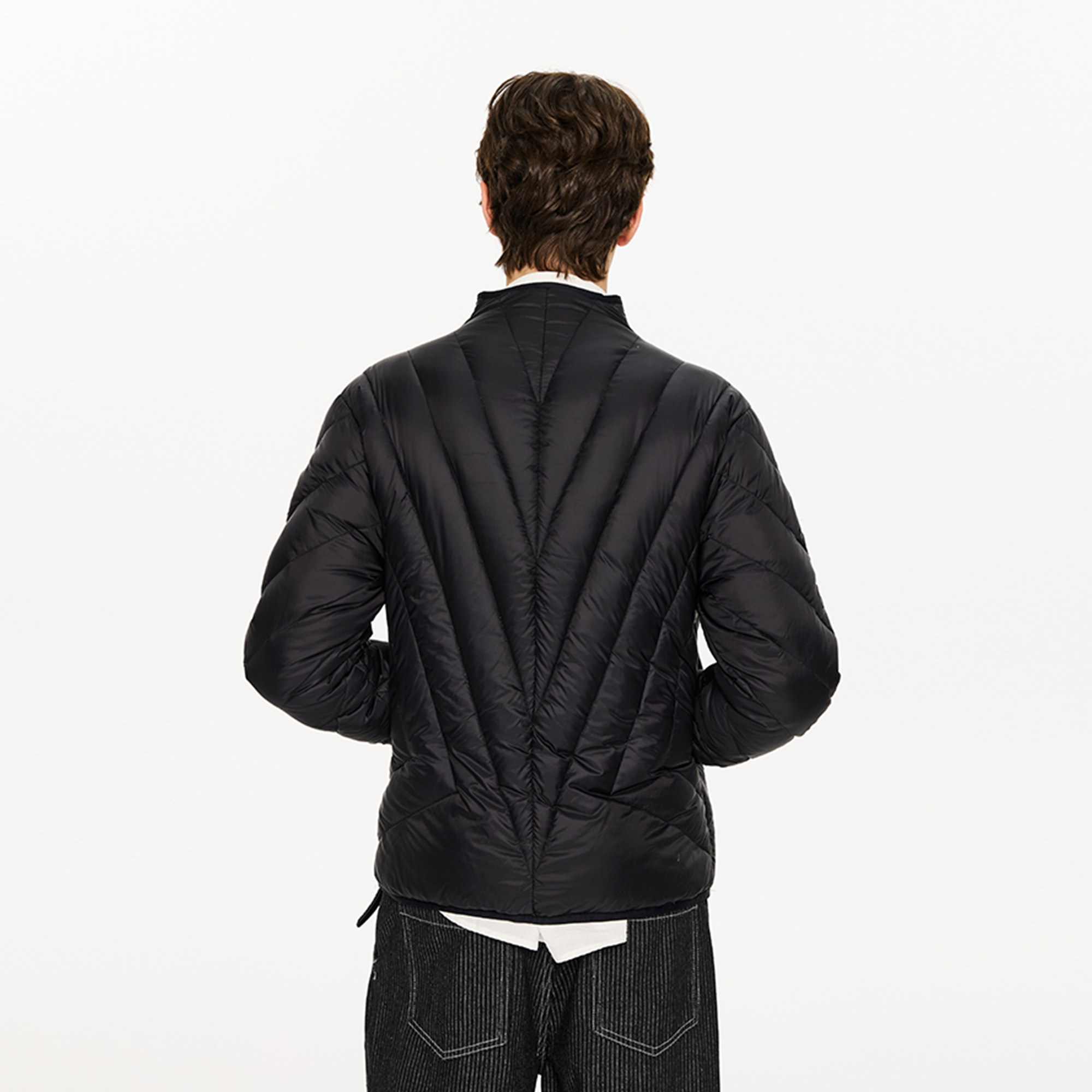 KREATE Quilted Rib Stand-Collar Down Jacket, premium urban and streetwear designers apparel on PROJECTISR.com, KREATE