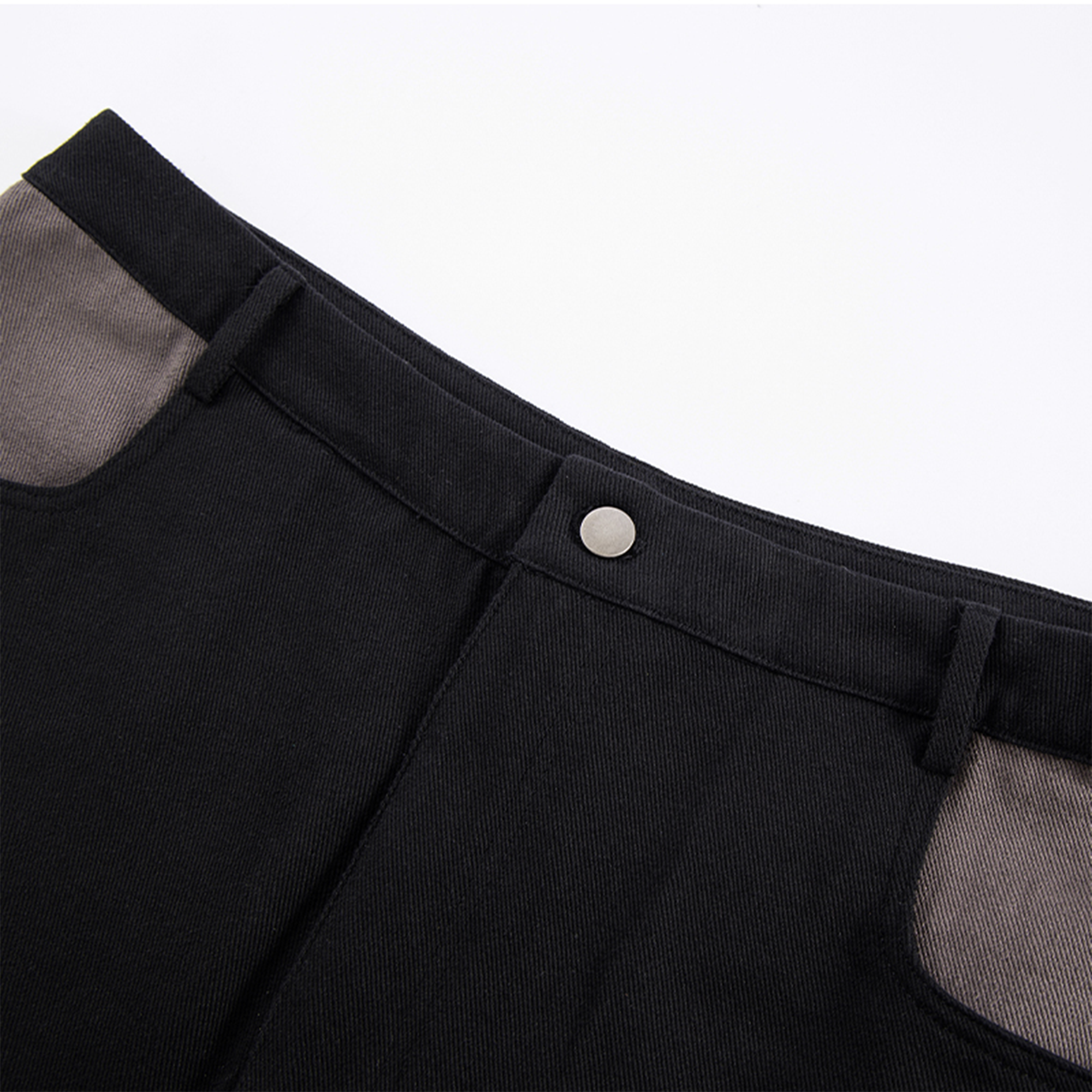 F2CE Paneled Contrast Embroidered LOGO Pants