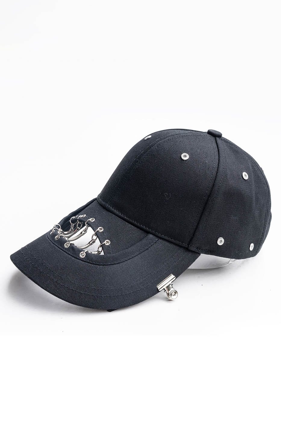 INSIDE OUT Chained Cut-Out Cap, premium urban and streetwear designers apparel on PROJECTISR.com, INSIDE OUT