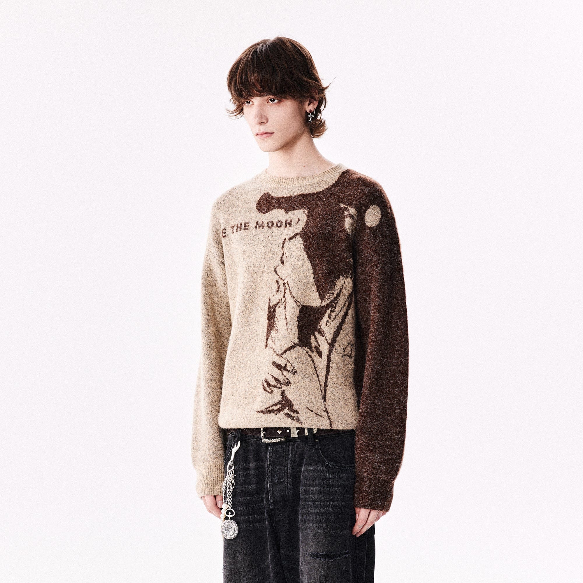 RICHILL USE THE MOON Sweater, premium urban and streetwear designers apparel on PROJECTISR.com, RICHILL