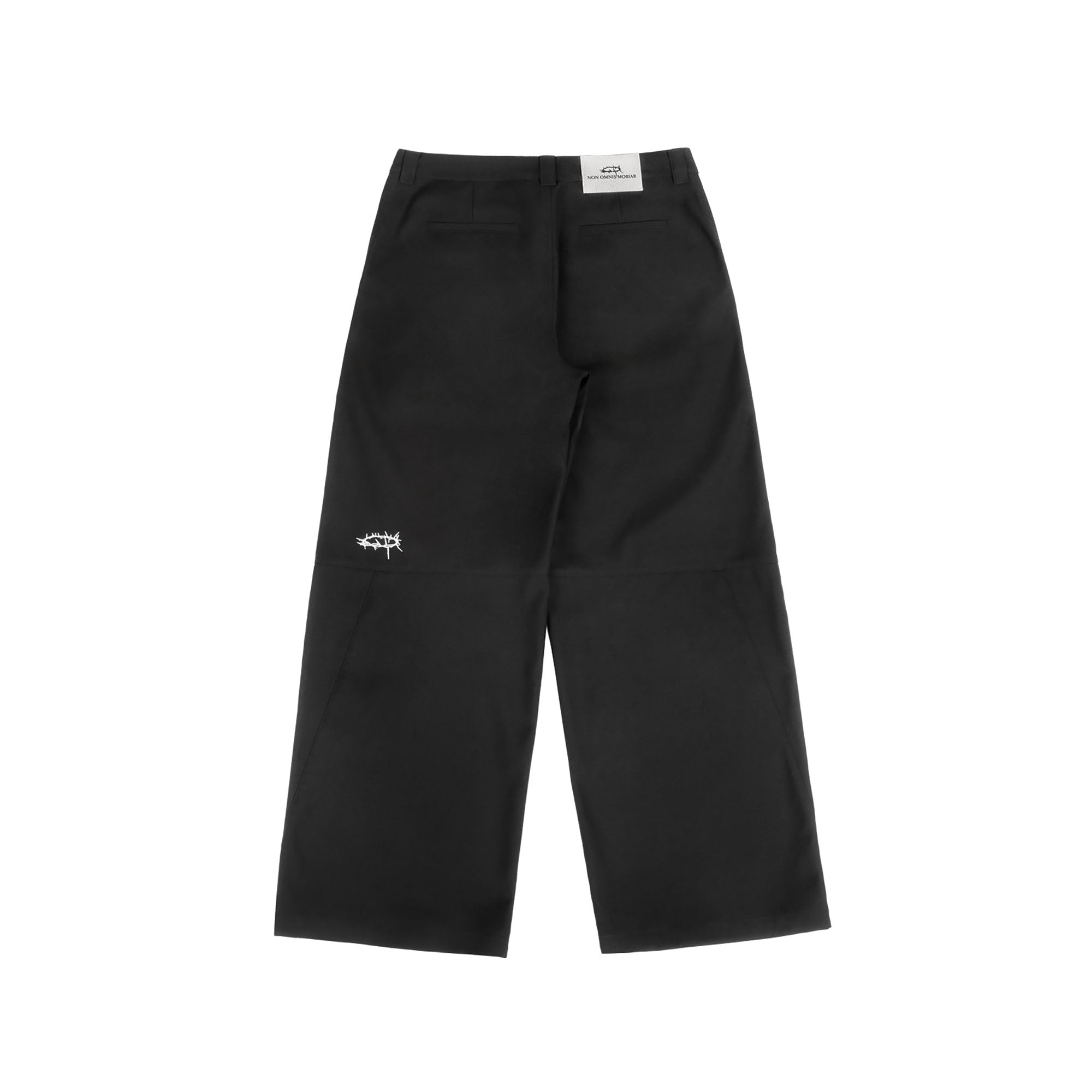 UNDERWATER Wrinkle-Resistant Panel Wide-Leg Trousers