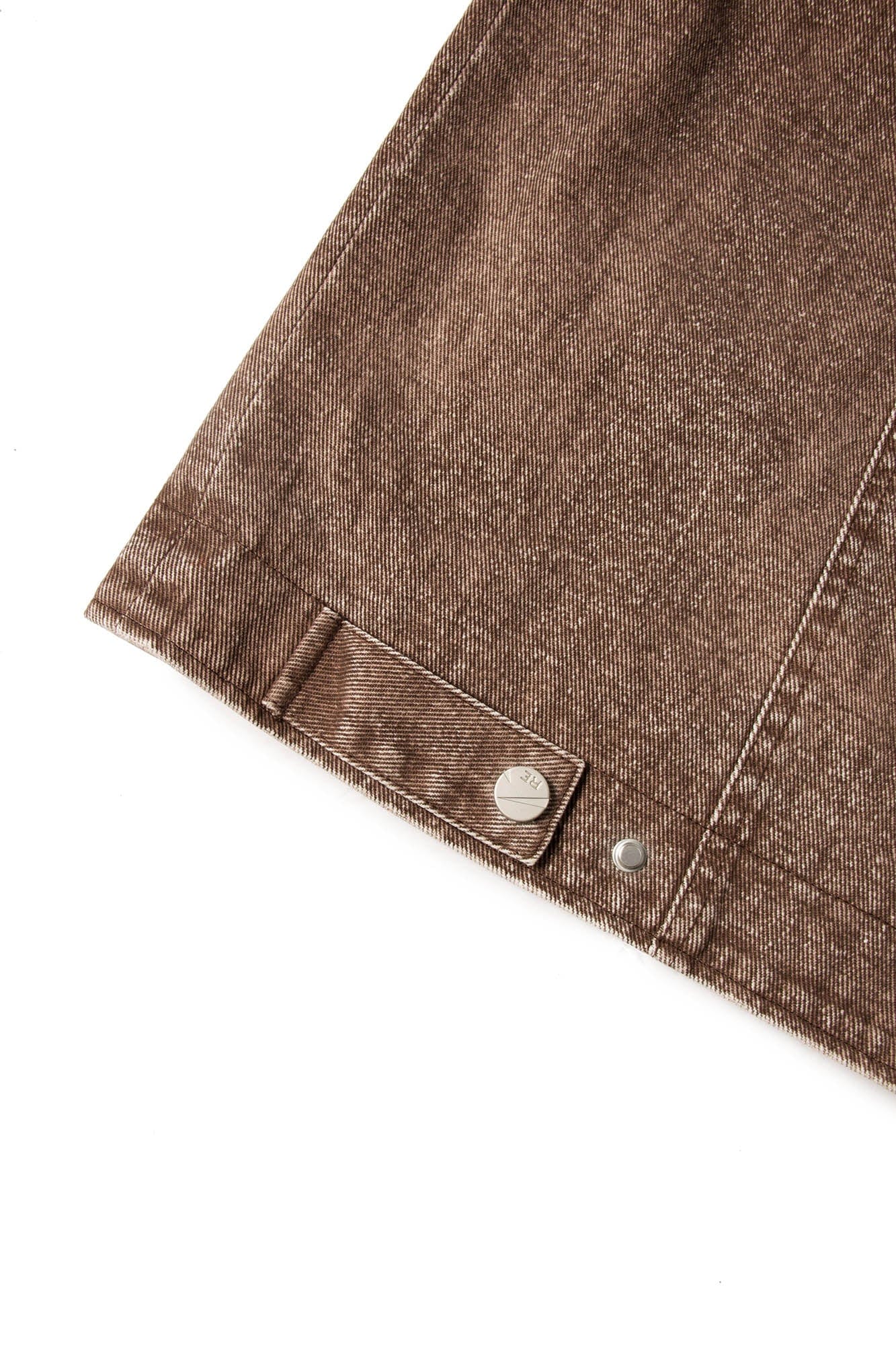 RELABEL Distressed Washed Multi-Pocket Detroit Jacket, premium urban and streetwear designers apparel on PROJECTISR.com, RELABEL