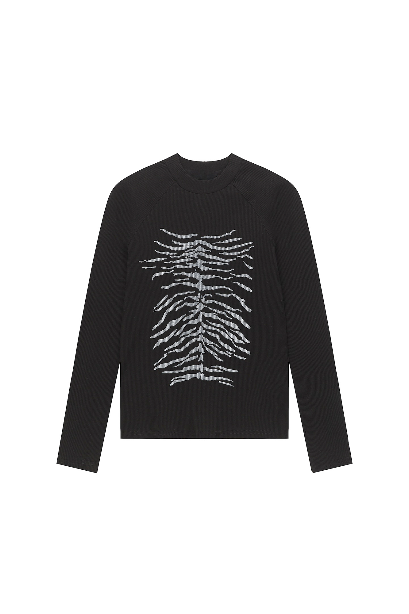 CLP Ribcage Graphic Fitted Long Sleeve Tee