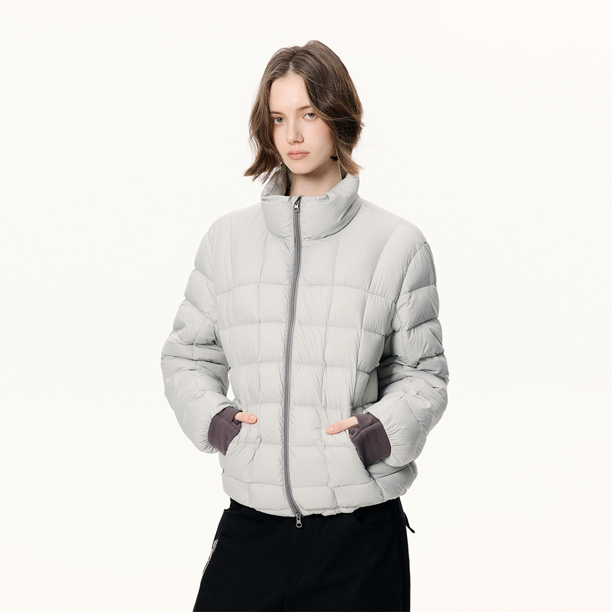 KREATE Detachable Hooded Puffer Jacket