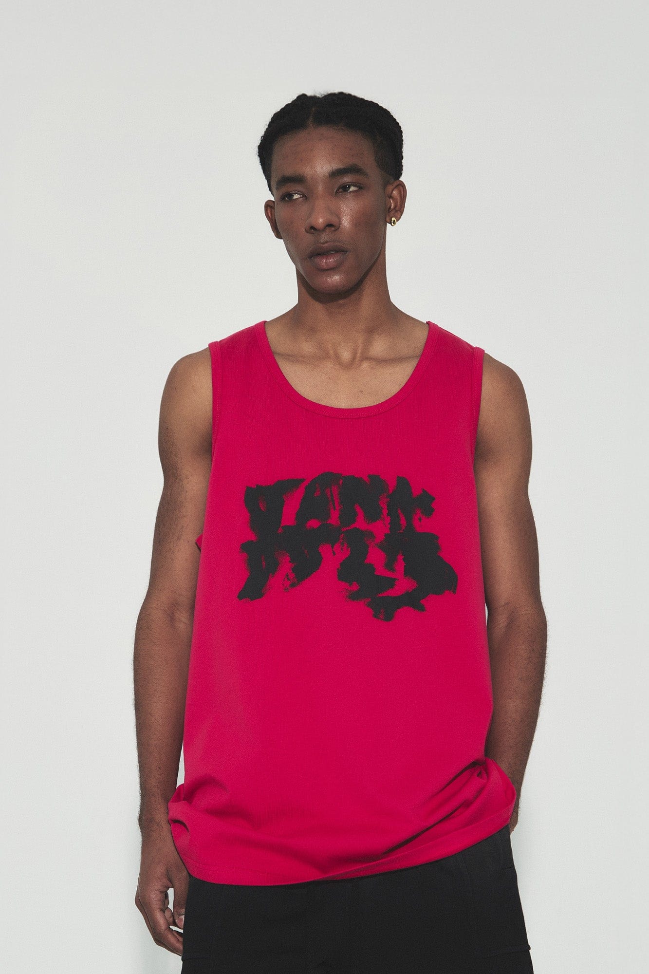 VANN VALRENCE Essential LOGO Graphic Oversized Sleeveless T-Shirt, premium urban and streetwear designers apparel on PROJECTISR.com, VANN VALRENCE
