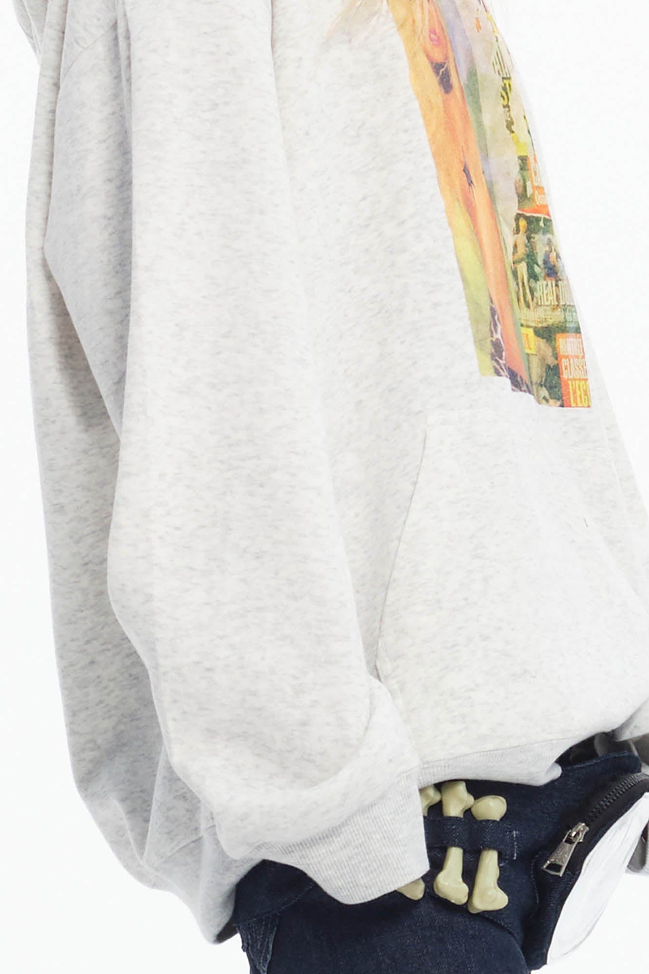 EMBRYO Rebel Girl Graphics Oversized Hoodie, premium urban and streetwear designers apparel on PROJECTISR.com, EMBRYO