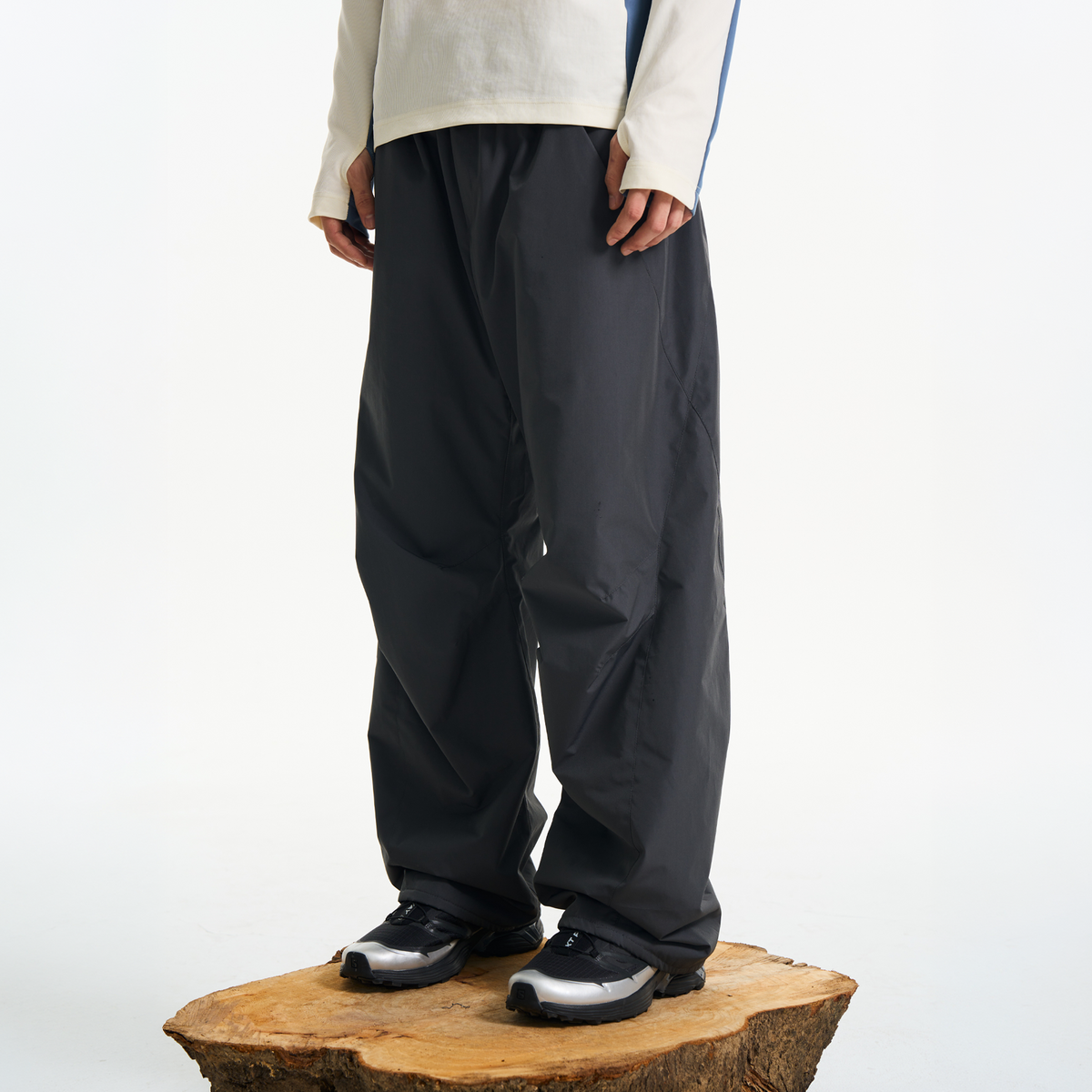 HALCYON Crinkled Insulated Parachute Pants