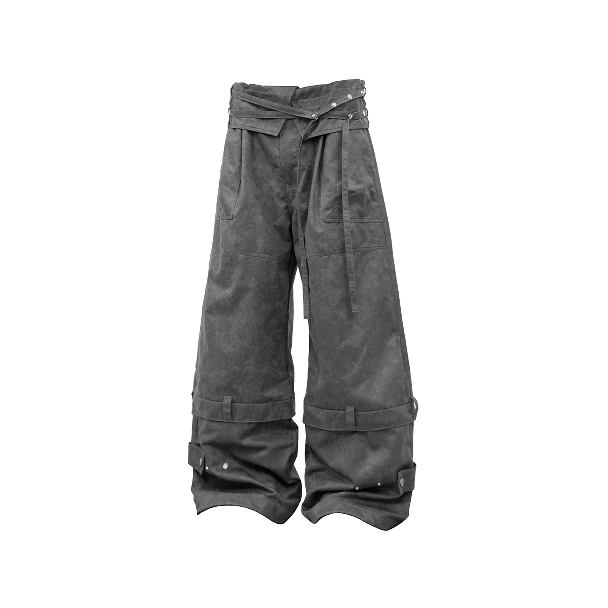 RELABEL Convertible Foldover-Waist Cargo Pants