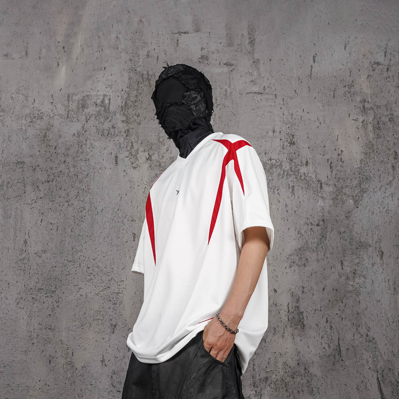 UNDERWATER Demon Eye Mesh Jersey White, premium urban and streetwear designers apparel on PROJECTISR.com, UNDERWATER