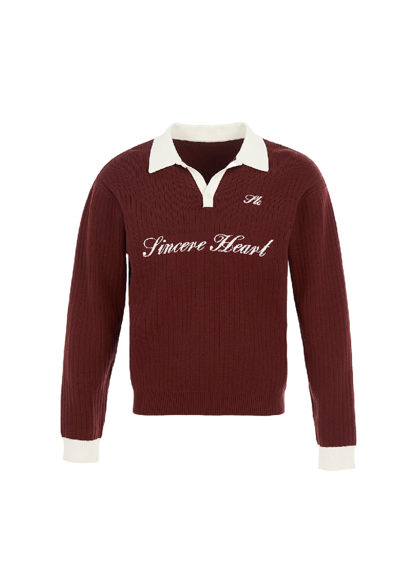 STEEPC Contrast Collar Polo Sweater, premium urban and streetwear designers apparel on PROJECTISR.com, STEEPC