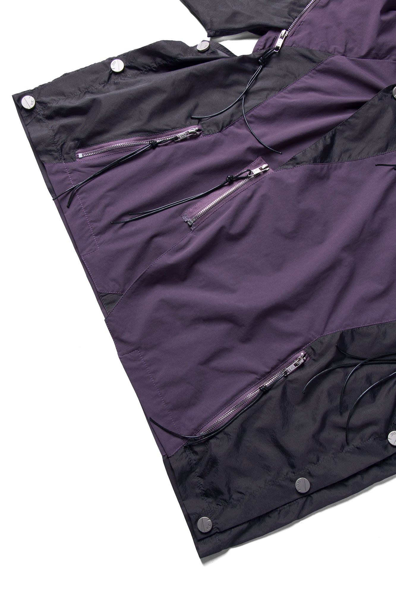 RELABEL Detachable Sleeve Asymmetric UV Protection Jacket, premium urban and streetwear designers apparel on PROJECTISR.com, RELABEL
